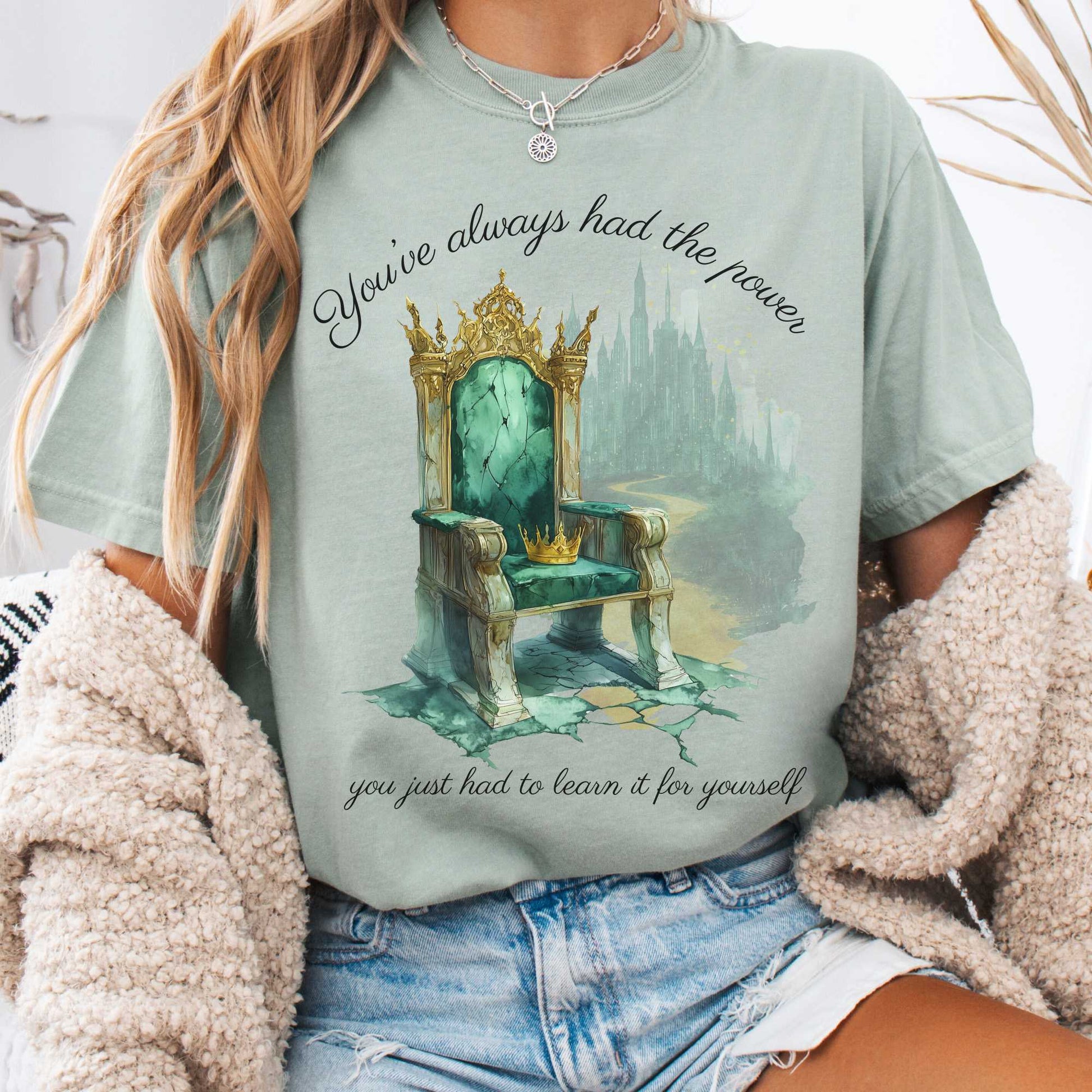 T-Shirt Bay / S You've Always Had The Power Bookish Shirt The Mystic Eden