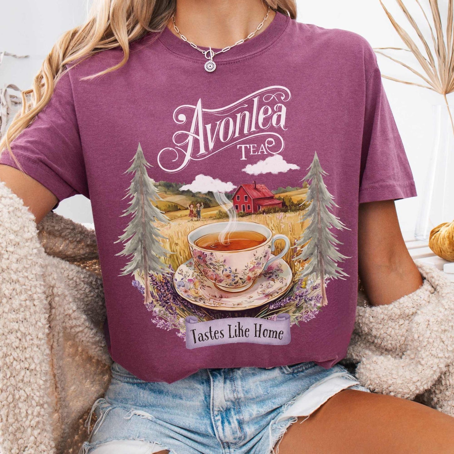 T-Shirt Berry / S Avonlea Tee Anne of Green Gables Tee The Mystic Eden