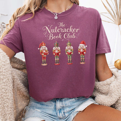 T-Shirt Berry / S The Nutcracker Book Club Christmas Tee The Mystic Eden