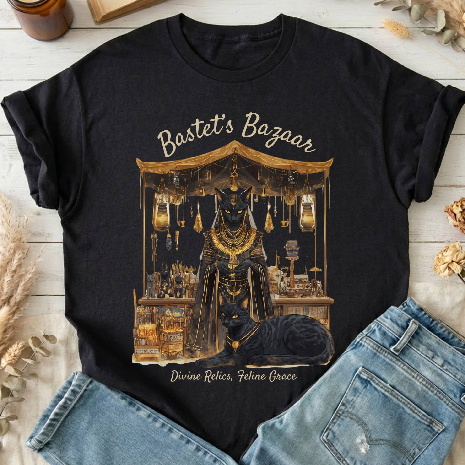 T-Shirt Black / S Design 189 T-Shirt The Mystic Eden