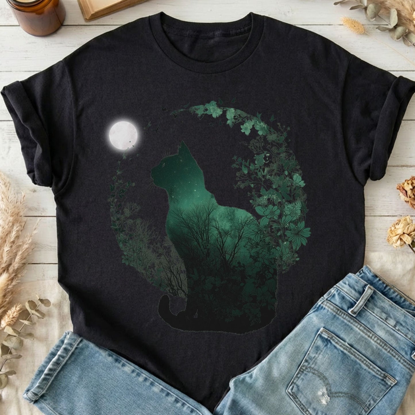 T-Shirt Black / S Design 208 T-Shirt The Mystic Eden