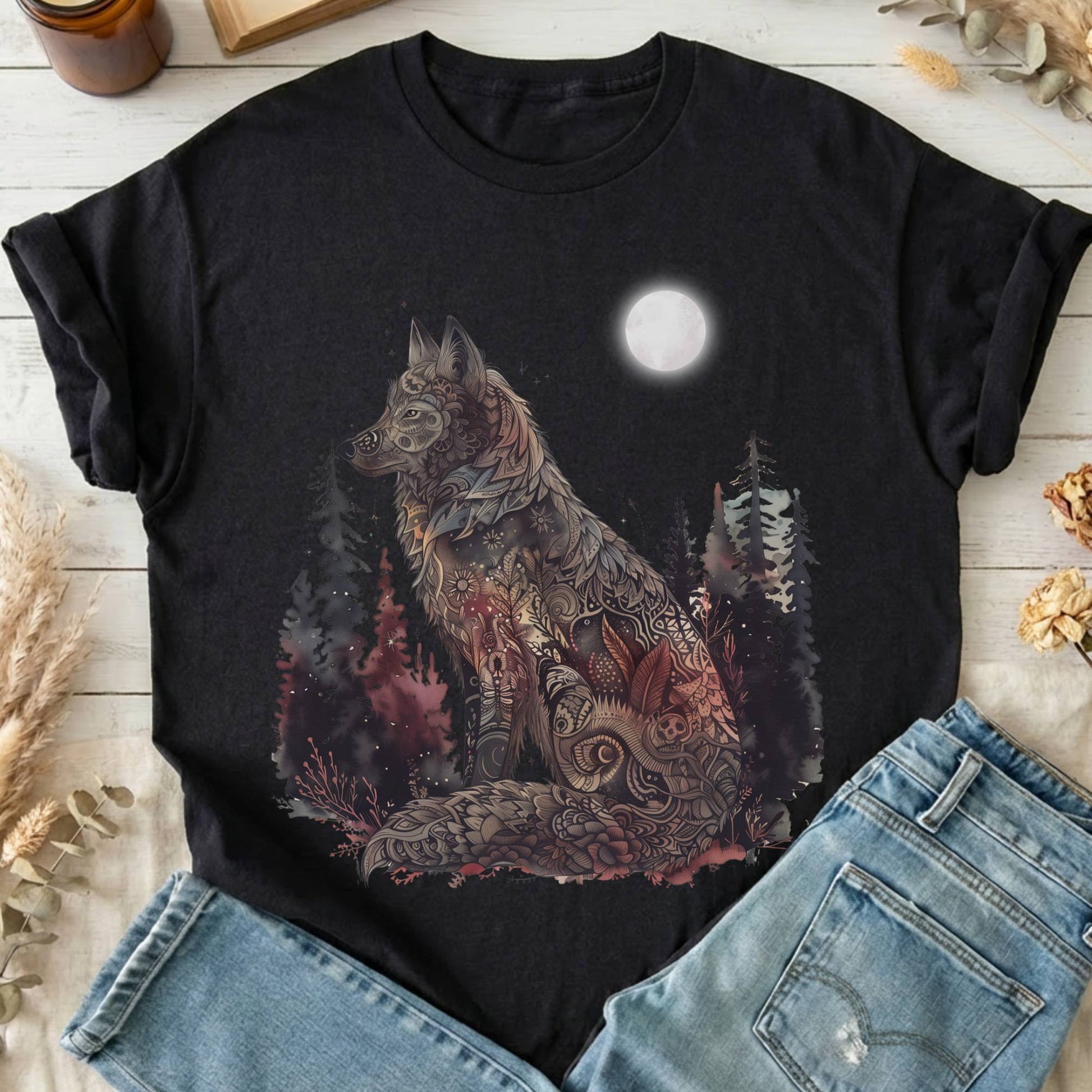 T-Shirt Black / S Design 210 T-Shirt The Mystic Eden