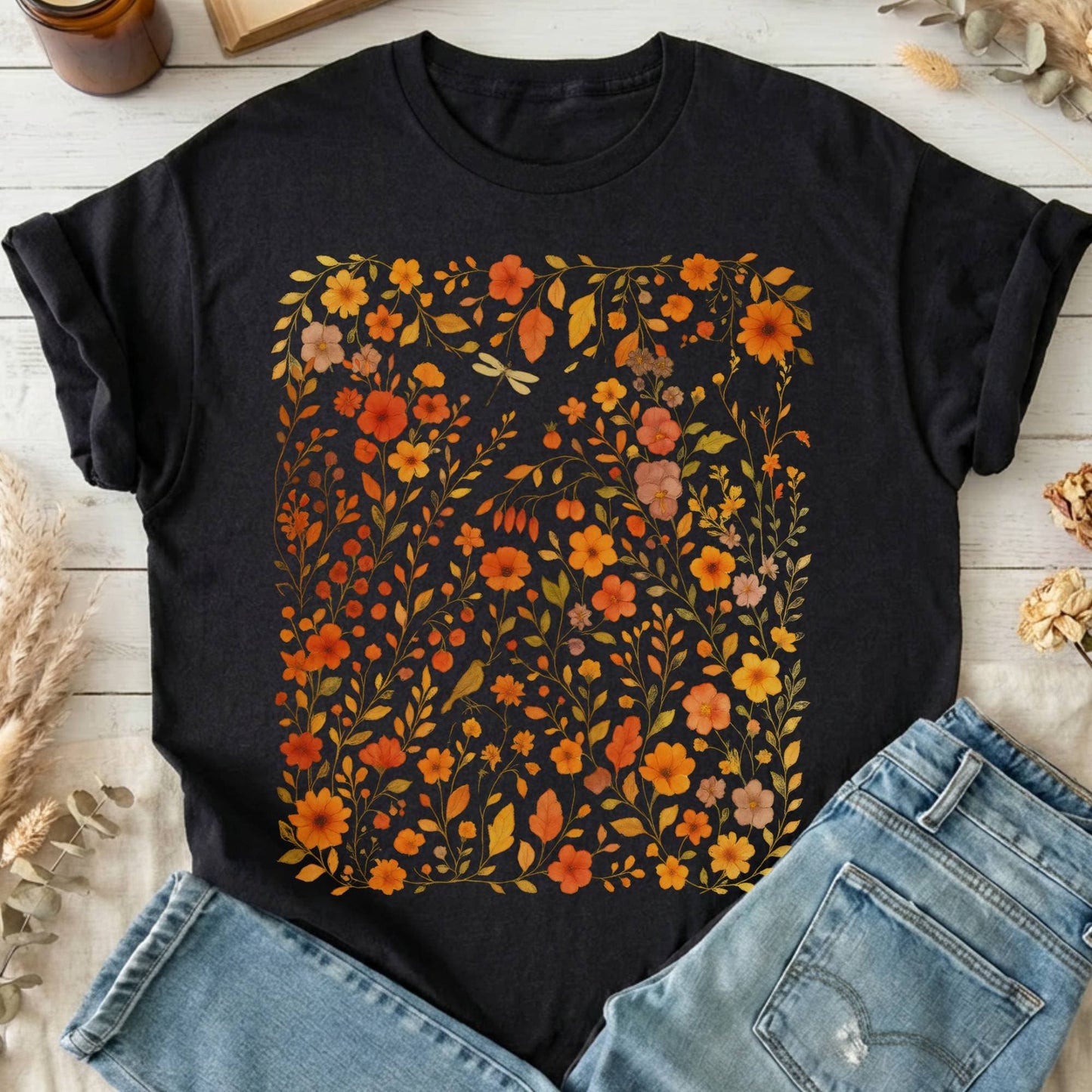 T-Shirt Black / S Design 225 T-Shirt The Mystic Eden