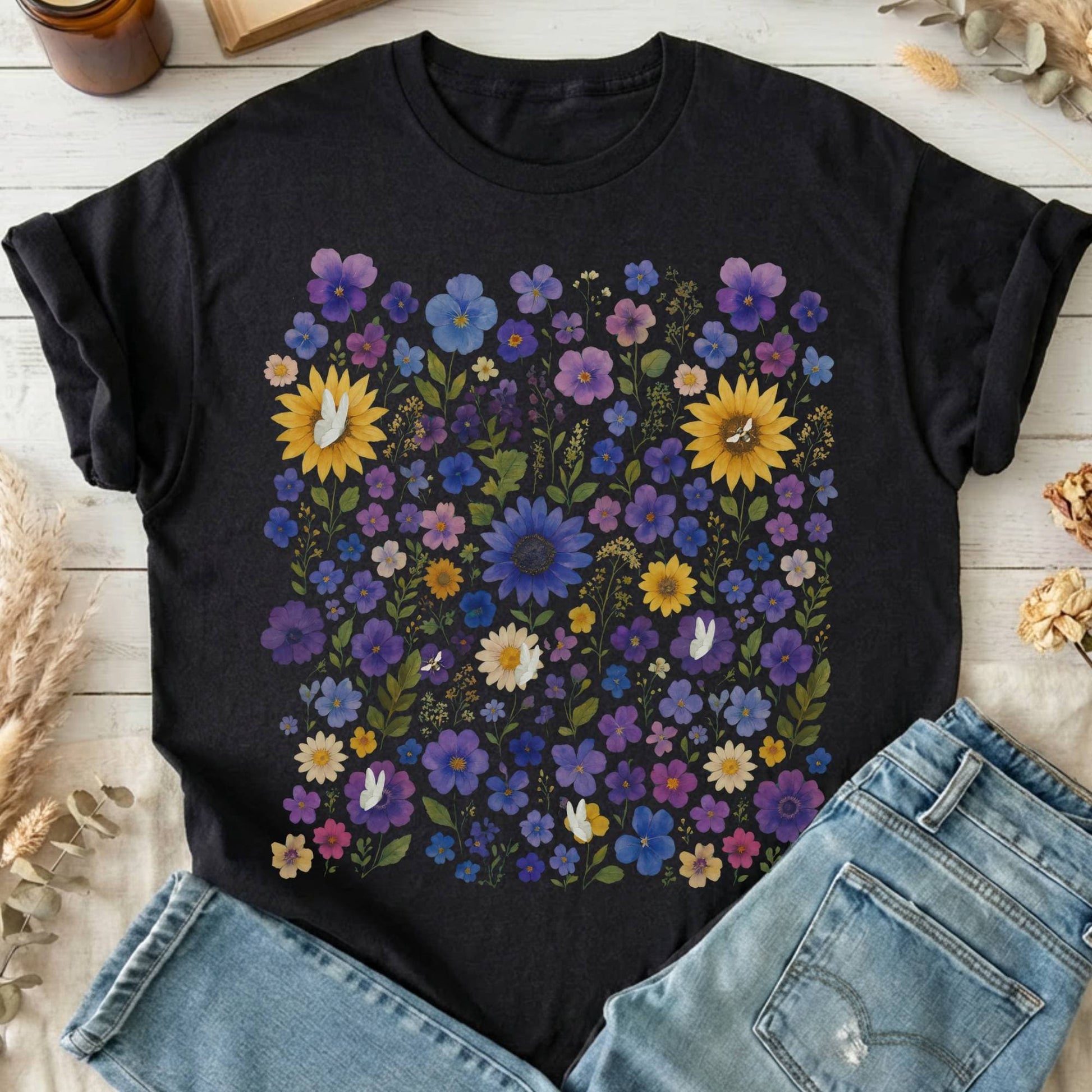 T-Shirt Black / S Design 227 T-Shirt The Mystic Eden
