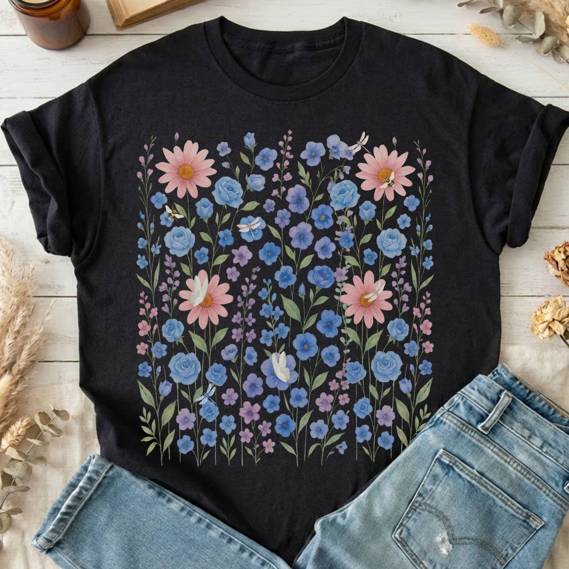 T-Shirt Black / S Design 228 T-Shirt The Mystic Eden