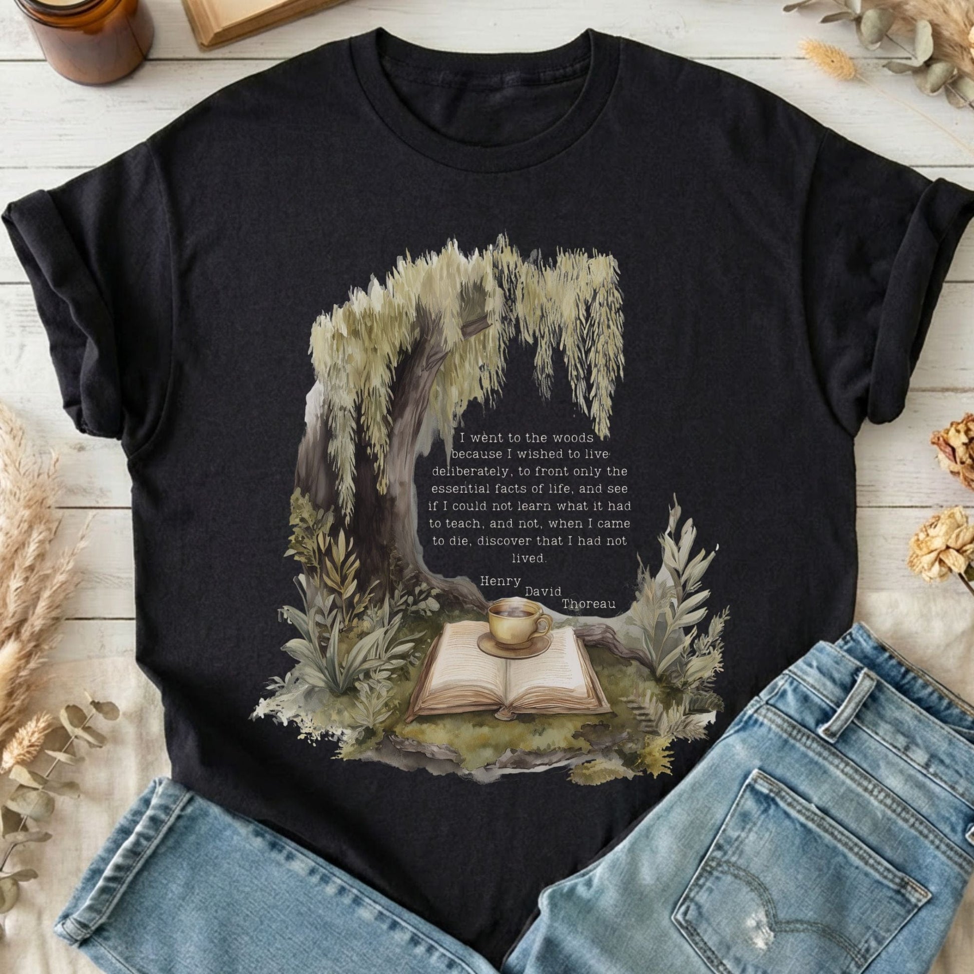 T-Shirt Black / S Design 245 T-Shirt The Mystic Eden
