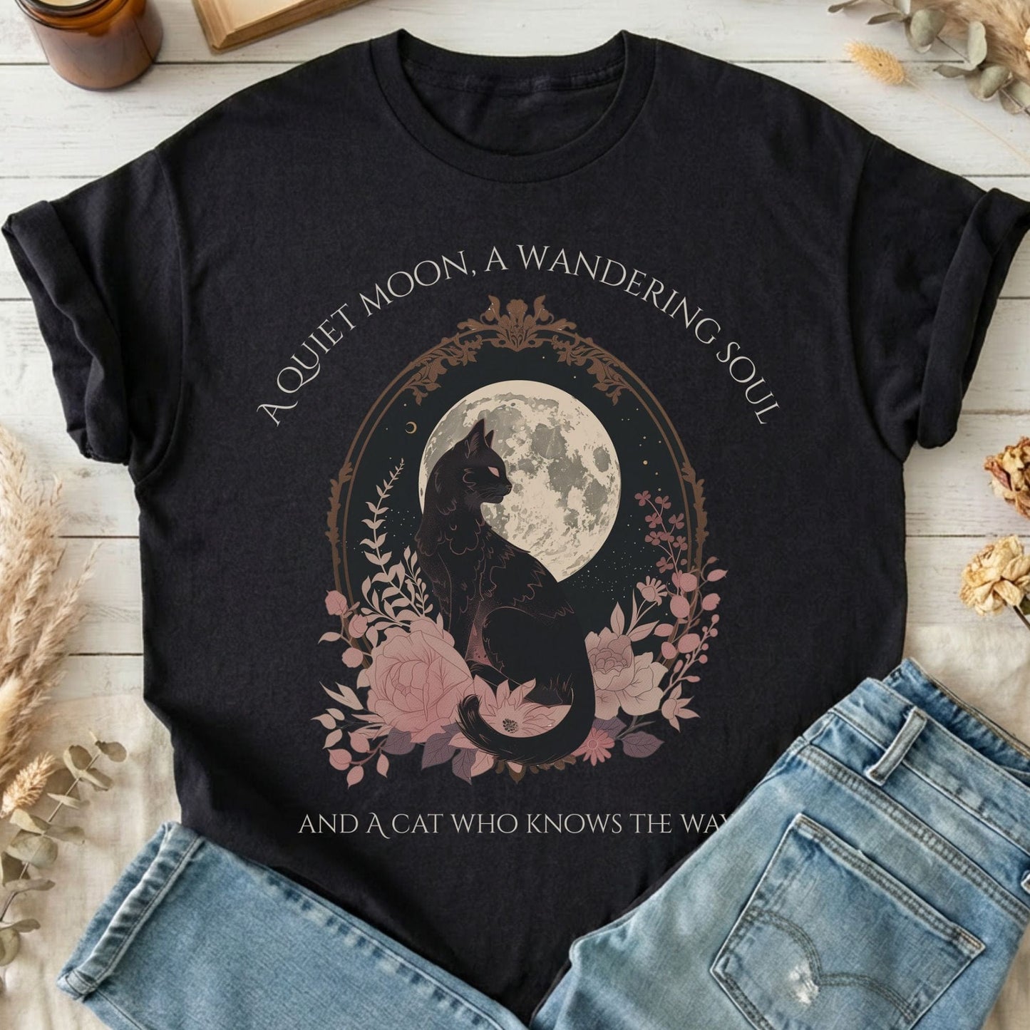 T-Shirt Black / S Design 268 T-Shirt The Mystic Eden