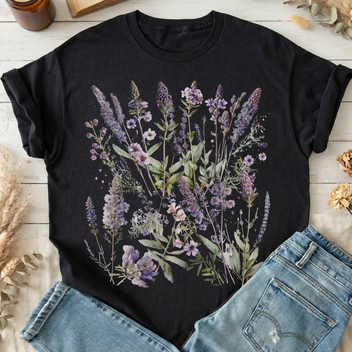 T-Shirt Black / S Design 37 T-Shirt The Mystic Eden