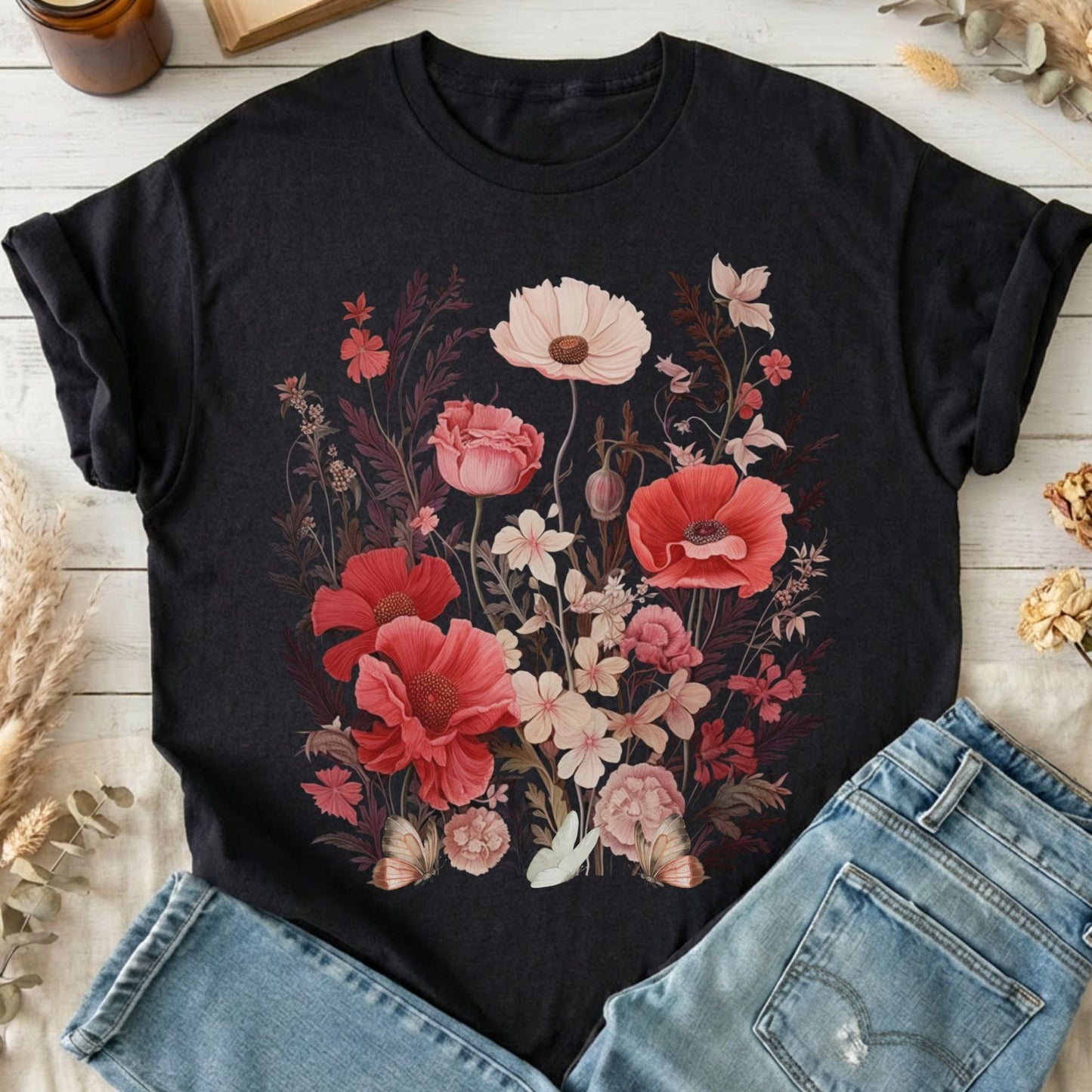 T-Shirt Black / S Design 44 T-Shirt The Mystic Eden