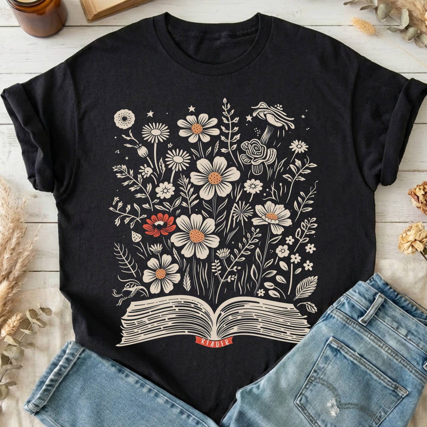 T-Shirt Black / S Design 60 T-Shirt The Mystic Eden