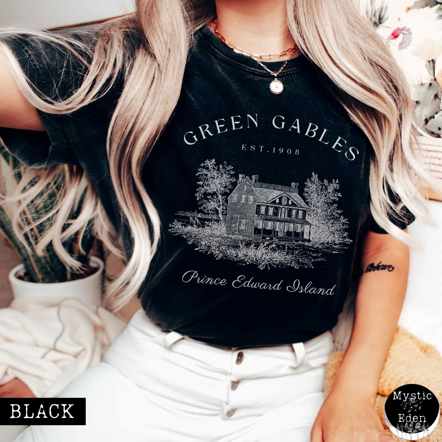 T-Shirt Black / S Vintage Anne of Green Gables T-Shirt The Mystic Eden