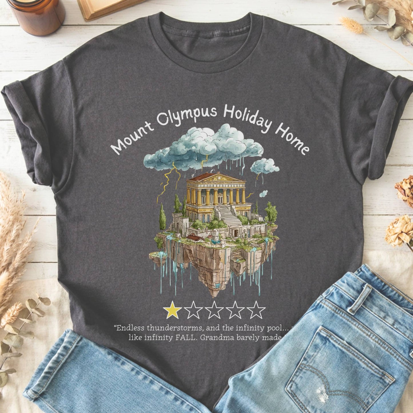 T-Shirt Charcoal / S Design 104 T-Shirt The Mystic Eden