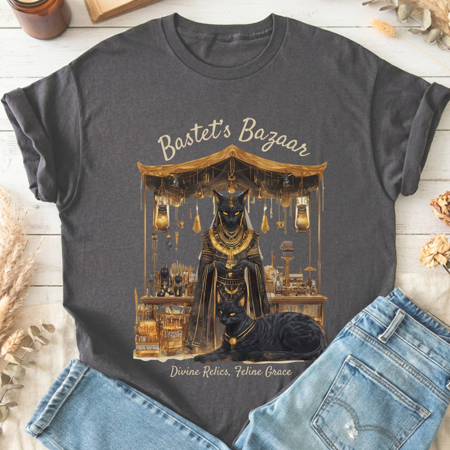 T-Shirt Charcoal / S Design 189 T-Shirt The Mystic Eden