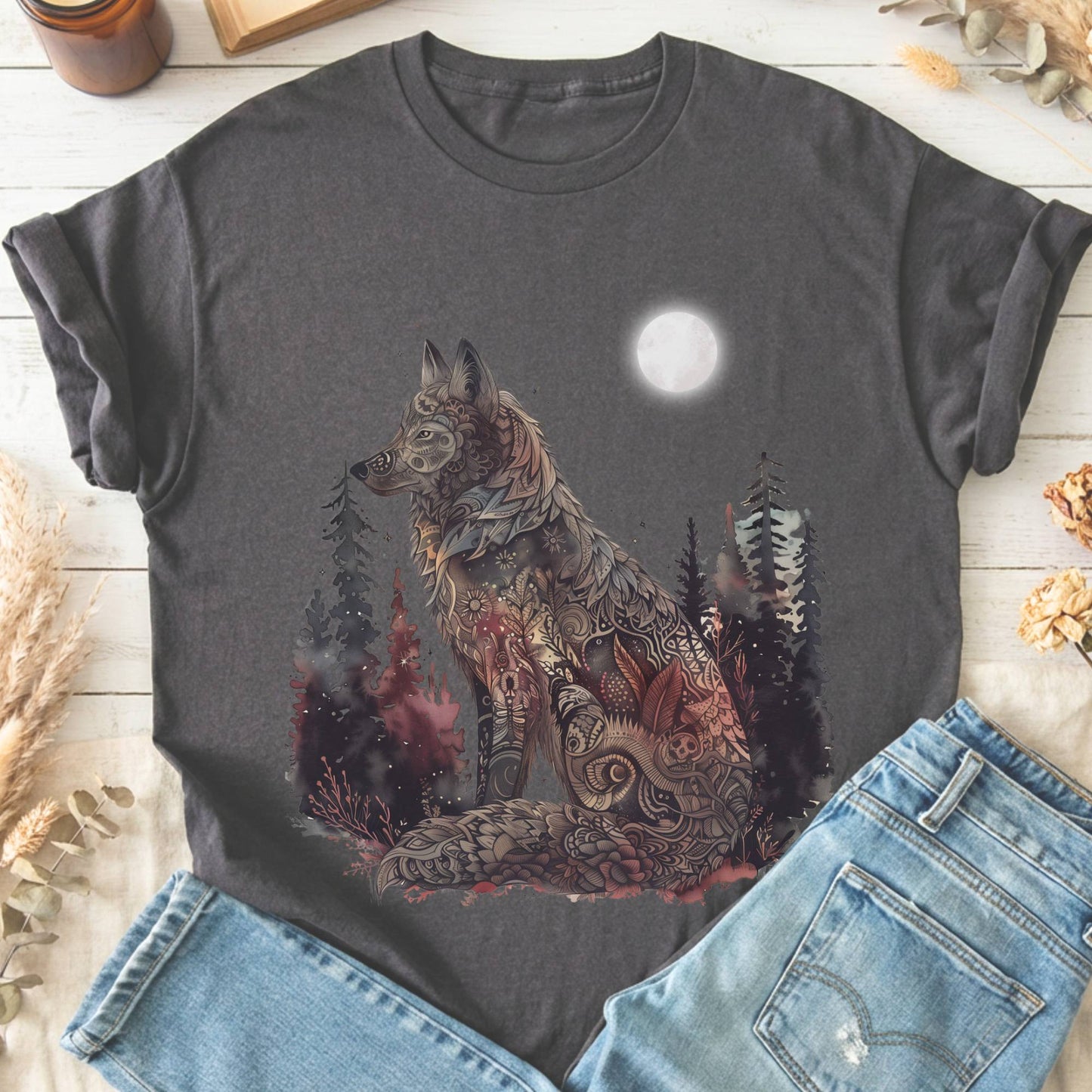 T-Shirt Charcoal / S Design 210 T-Shirt The Mystic Eden
