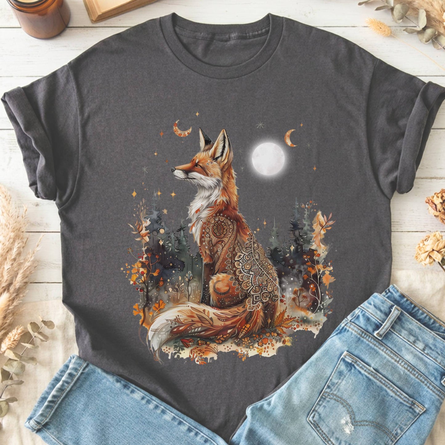 T-Shirt Charcoal / S Design 211 T-Shirt The Mystic Eden