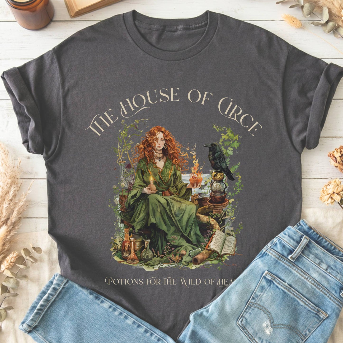 T-Shirt Charcoal / S Design 214 T-Shirt The Mystic Eden