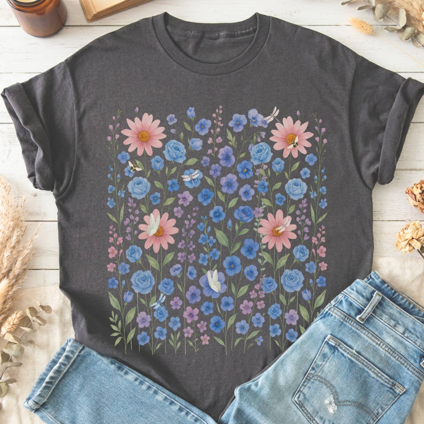 T-Shirt Charcoal / S Design 228 T-Shirt The Mystic Eden
