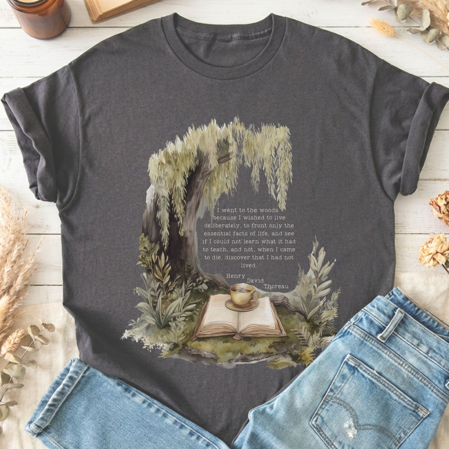 T-Shirt Charcoal / S Design 245 T-Shirt The Mystic Eden