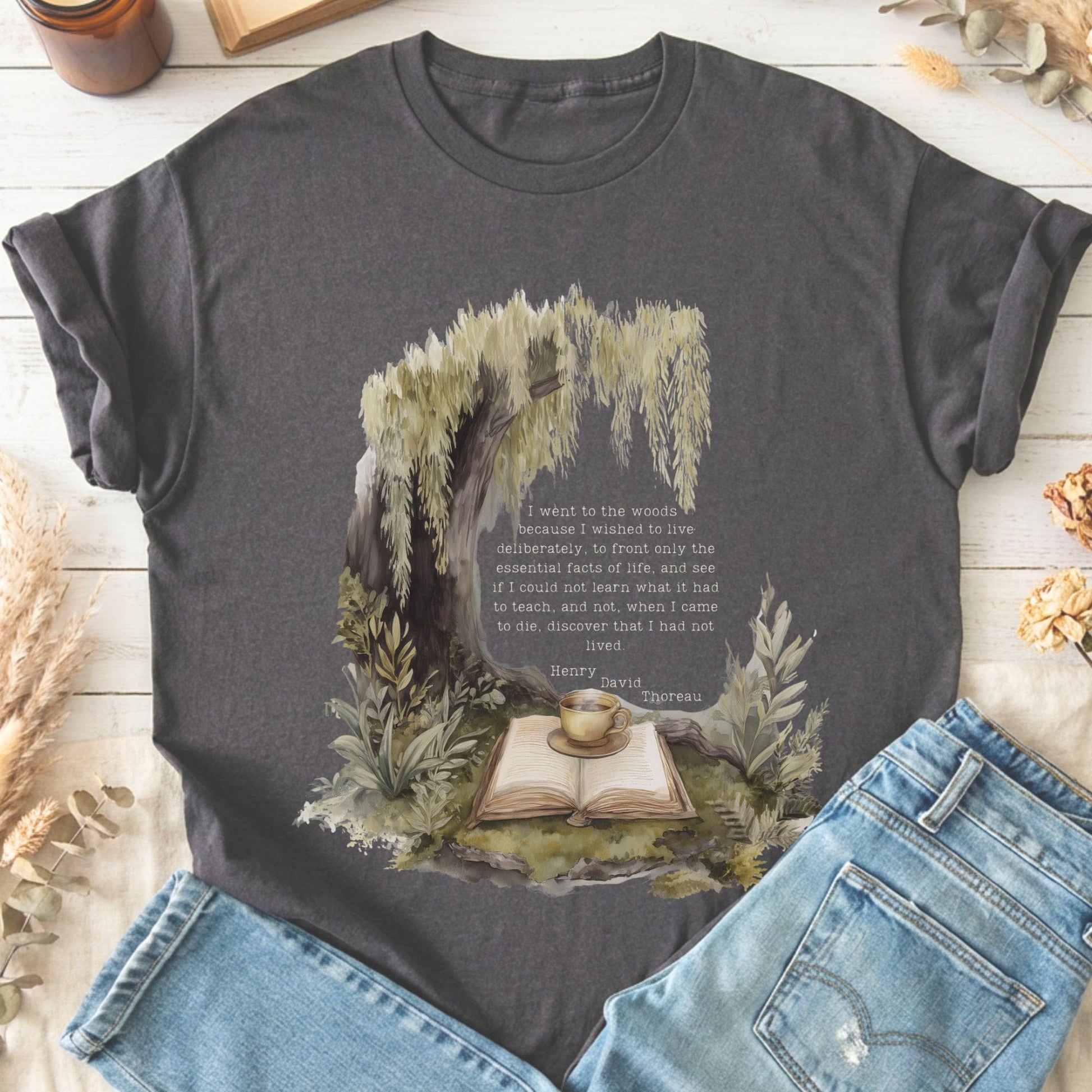 T-Shirt Charcoal / S Design 245 T-Shirt The Mystic Eden