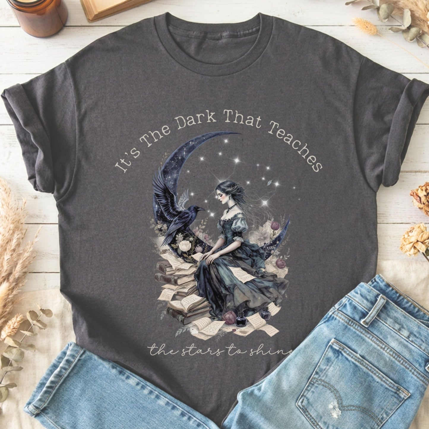 T-Shirt Charcoal / S Design 254 T-Shirt The Mystic Eden