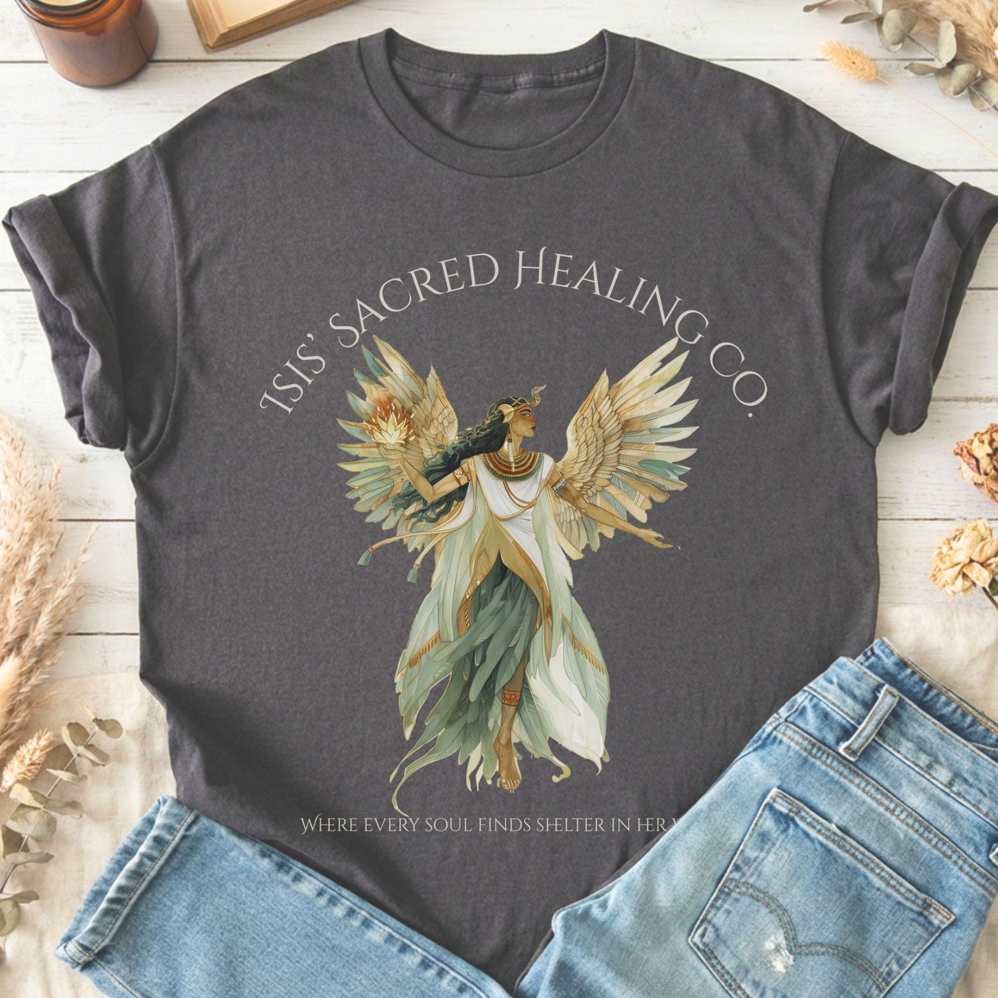T-Shirt Charcoal / S Design 263 T-Shirt The Mystic Eden