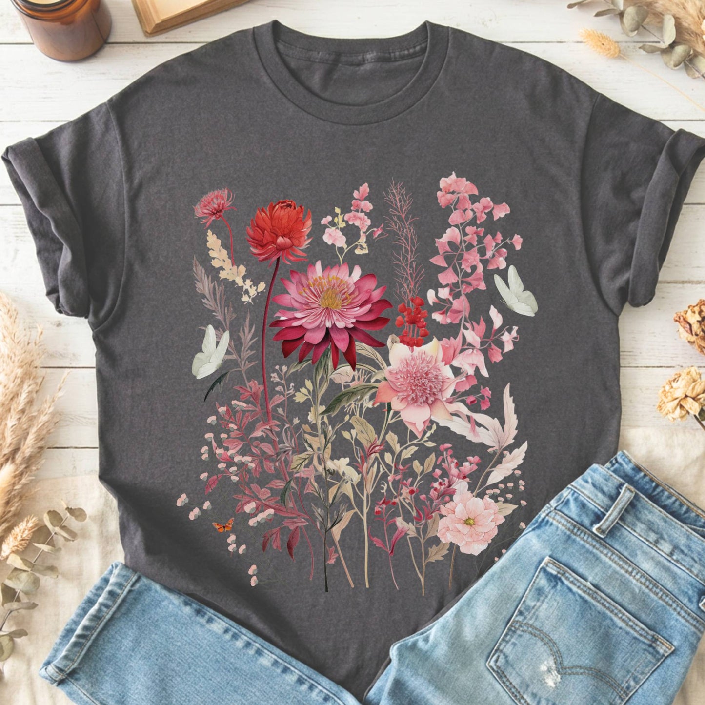 T-Shirt Charcoal / S Design 3 T-Shirt The Mystic Eden