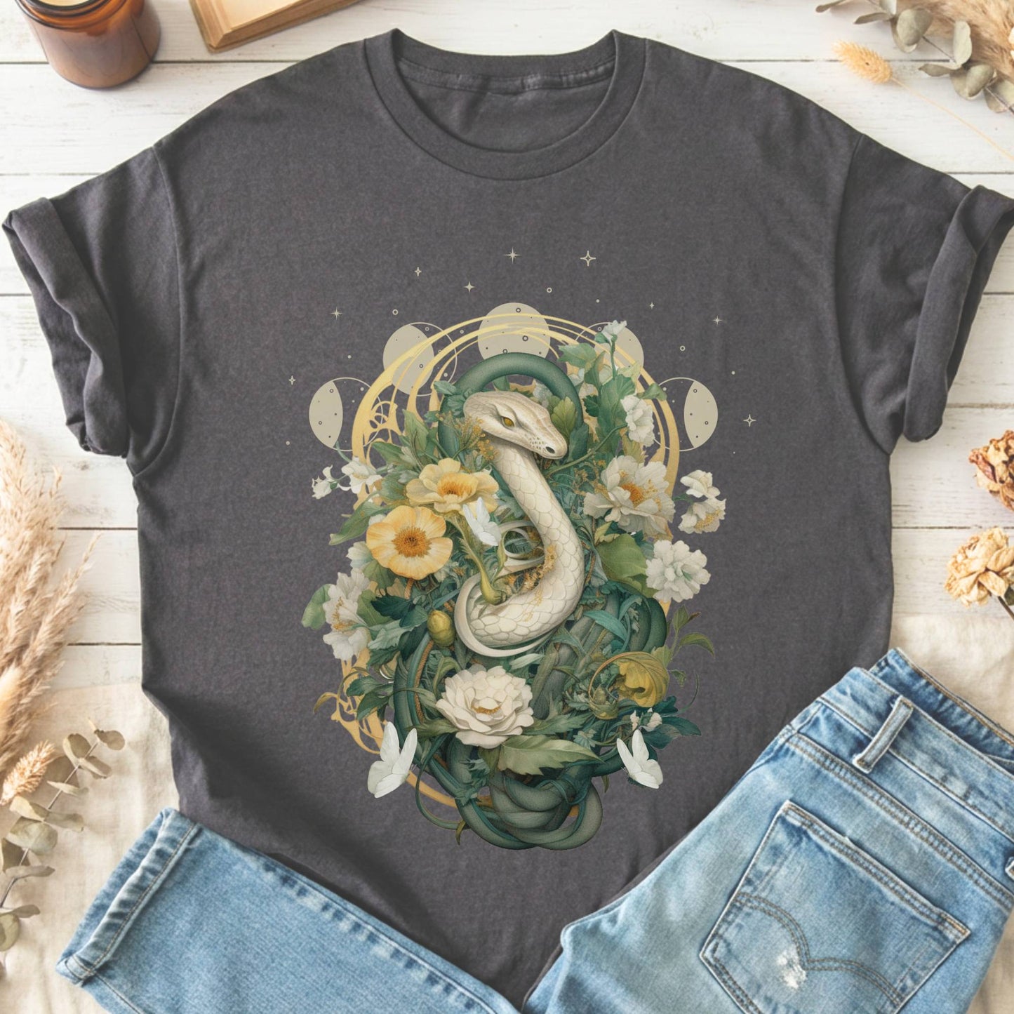 T-Shirt Charcoal / S Design 45 T-Shirt The Mystic Eden