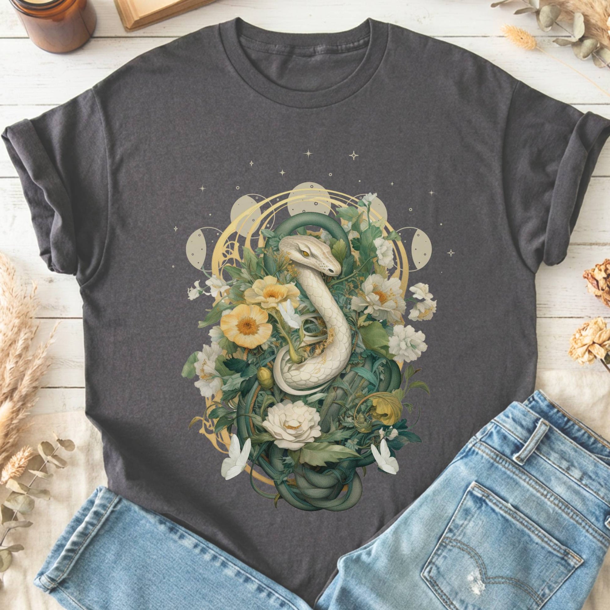 T-Shirt Charcoal / S Design 45 T-Shirt The Mystic Eden