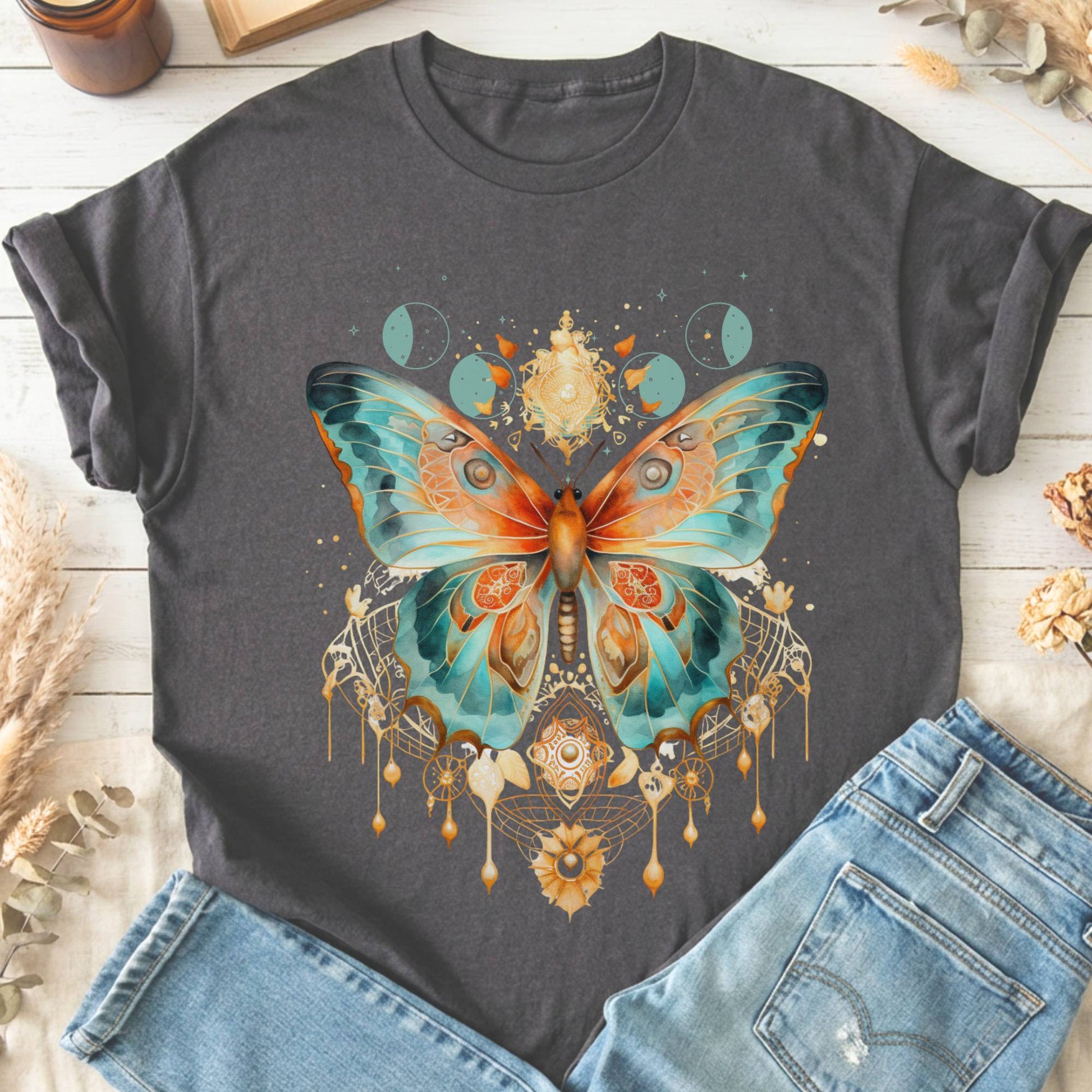 T-Shirt Charcoal / S Design 46 T-Shirt The Mystic Eden