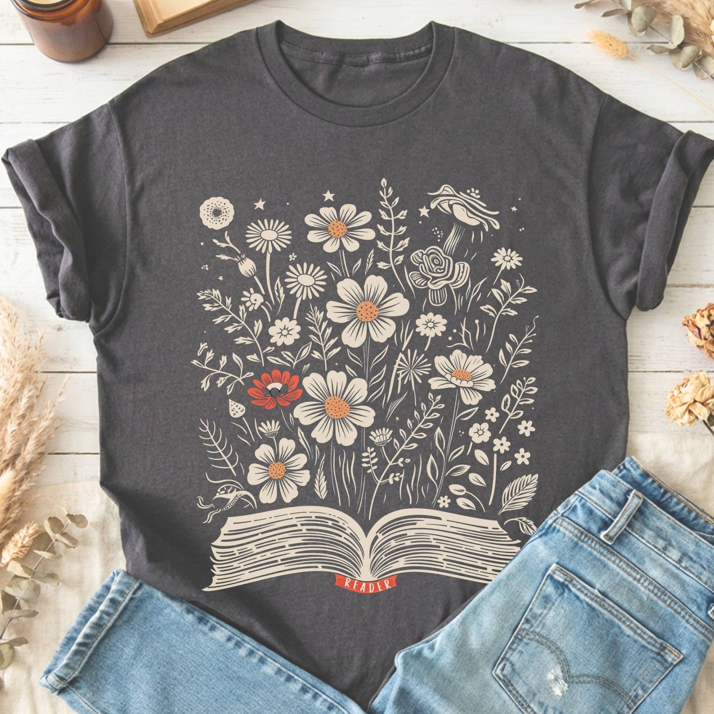 T-Shirt Charcoal / S Design 60 T-Shirt The Mystic Eden