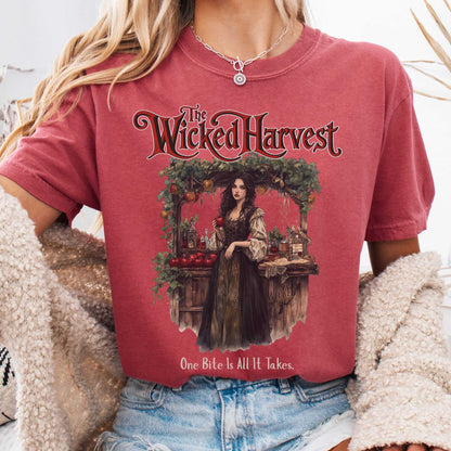 T-Shirt Crimson / S The Wicked Harvest Fairytale Shirt The Mystic Eden