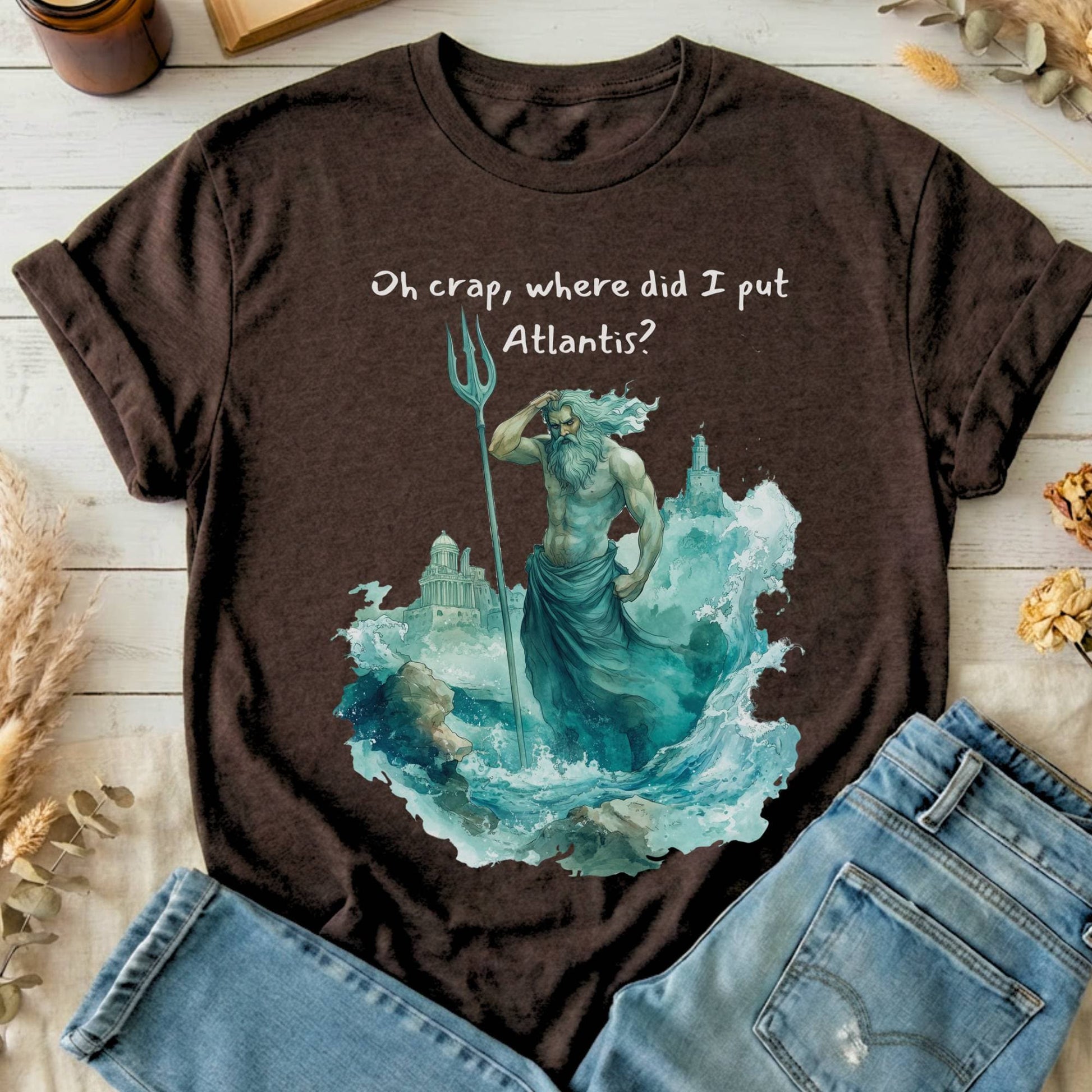 T-Shirt Dark Chocolate / S Design 102 T-Shirt The Mystic Eden