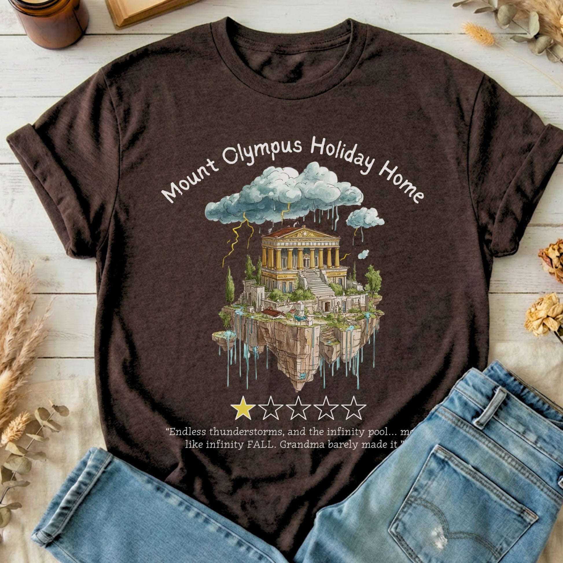 T-Shirt Dark Chocolate / S Design 104 T-Shirt The Mystic Eden
