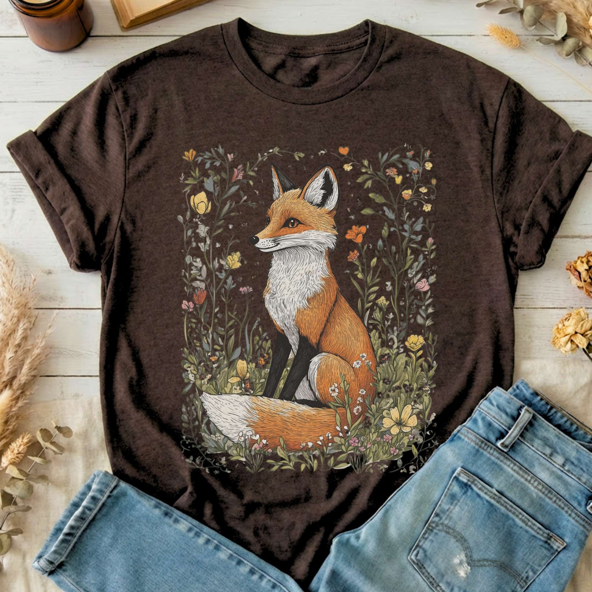 T-Shirt Dark Chocolate / S Design 134 T-Shirt The Mystic Eden