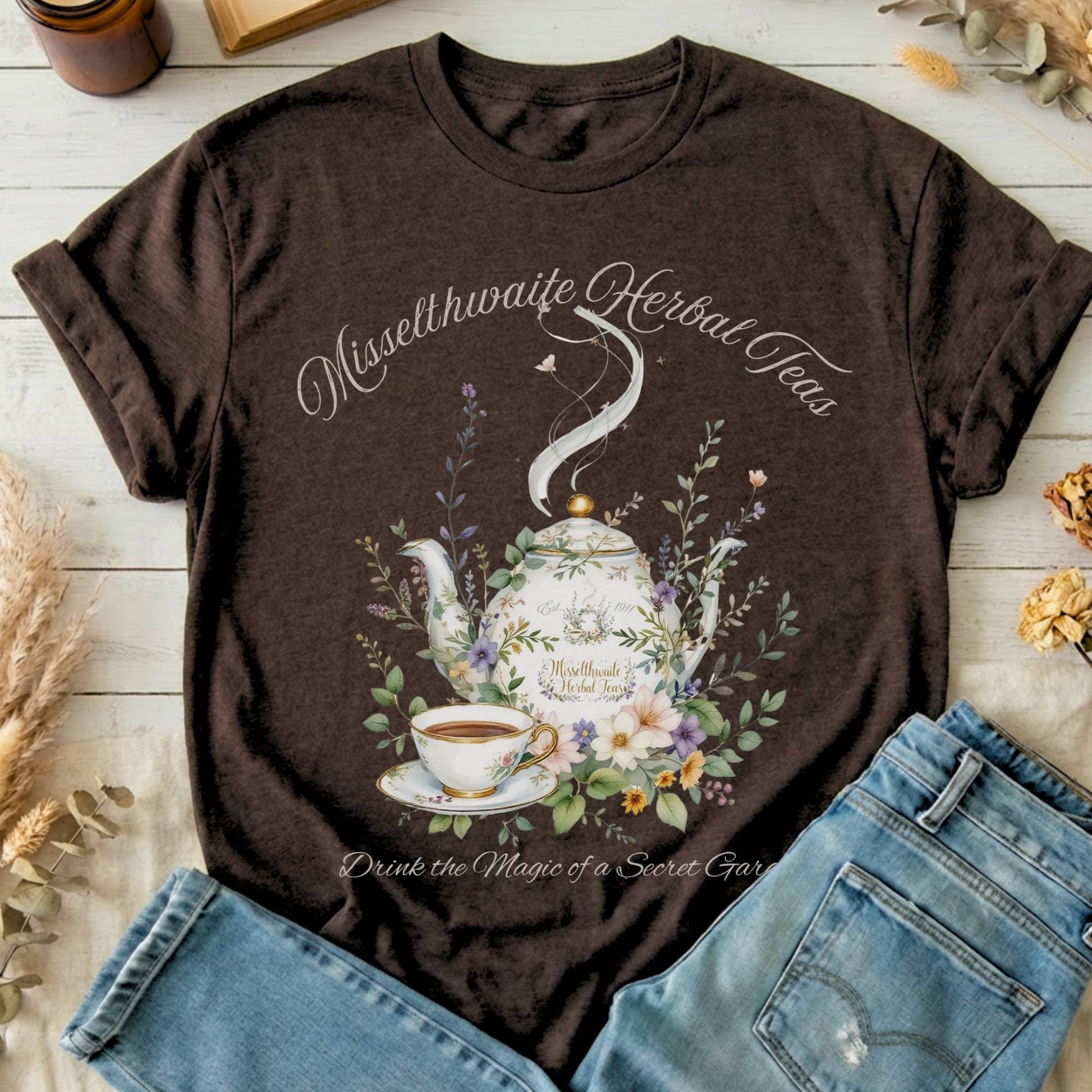 T-Shirt Dark Chocolate / S Design 146 T-Shirt The Mystic Eden