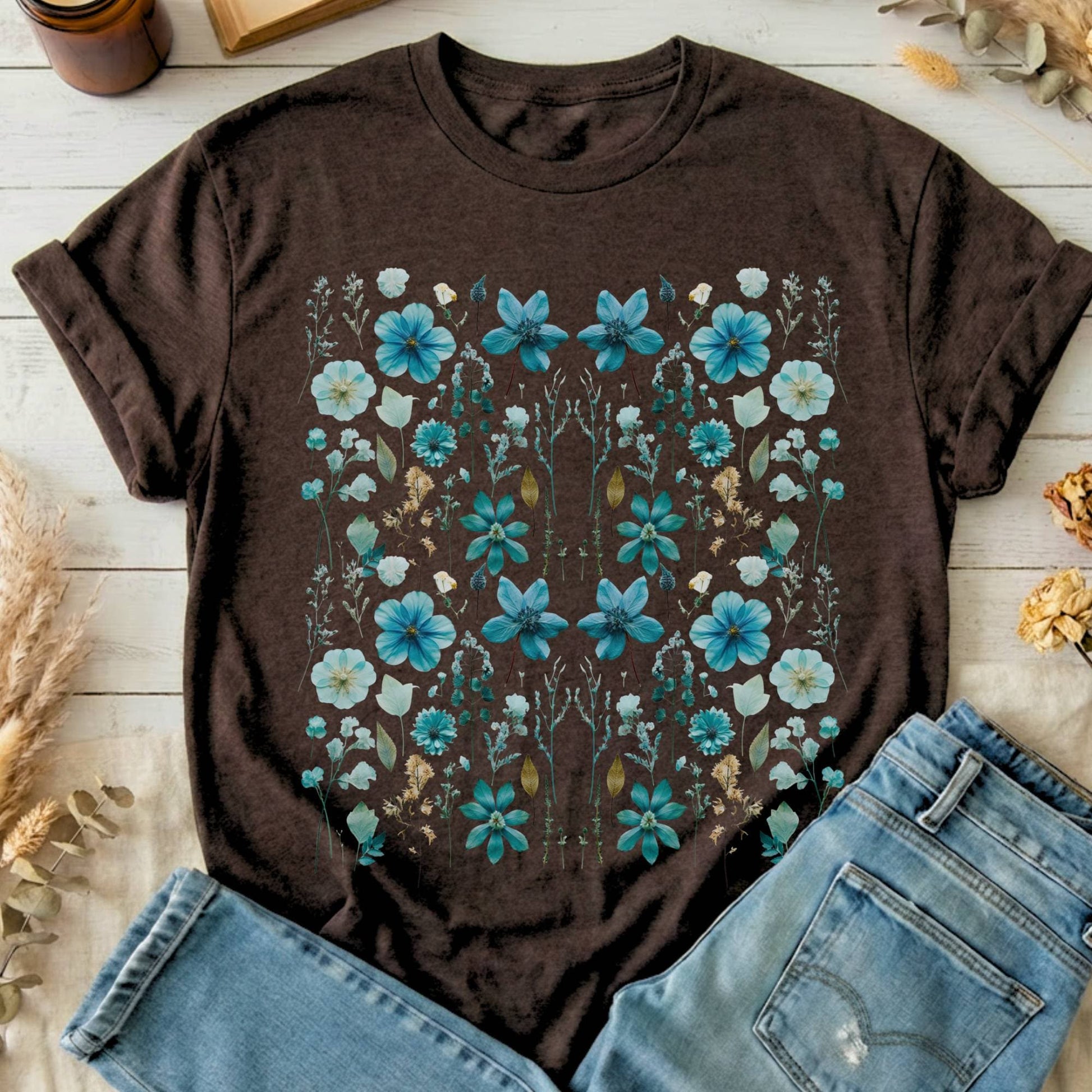 T-Shirt Dark Chocolate / S Design 2 T-Shirt The Mystic Eden