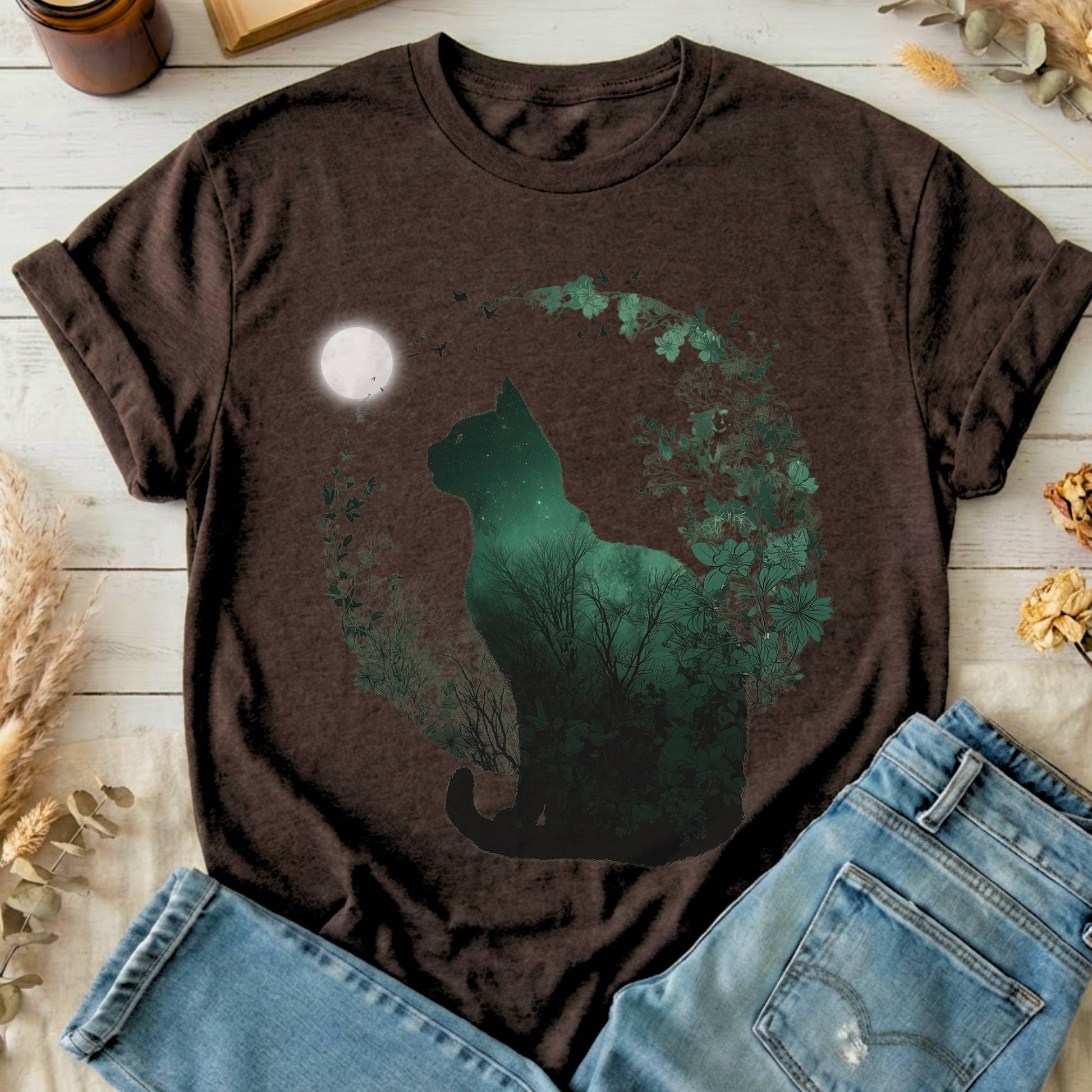 T-Shirt Dark Chocolate / S Design 208 T-Shirt The Mystic Eden