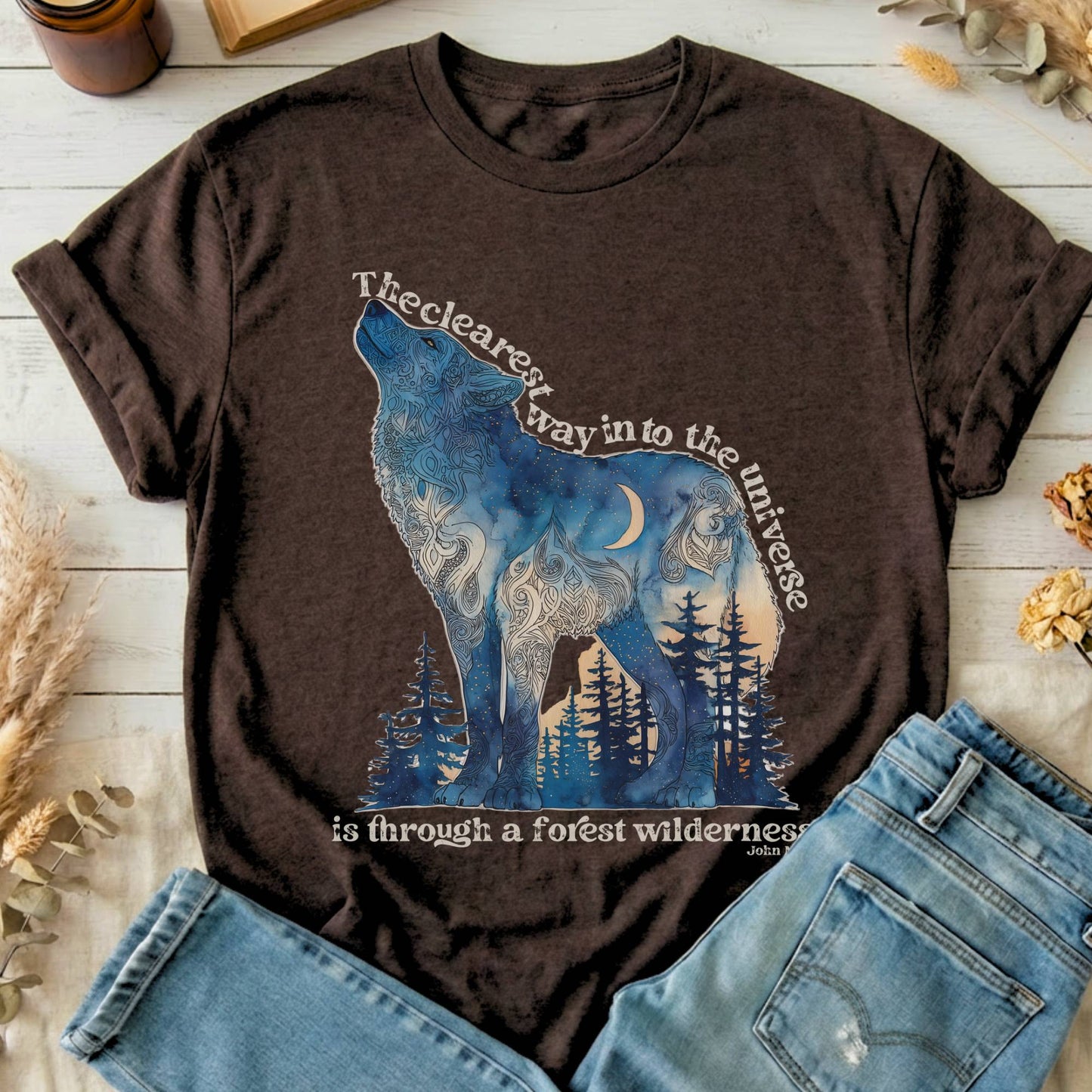T-Shirt Dark Chocolate / S Design 209 T-Shirt The Mystic Eden