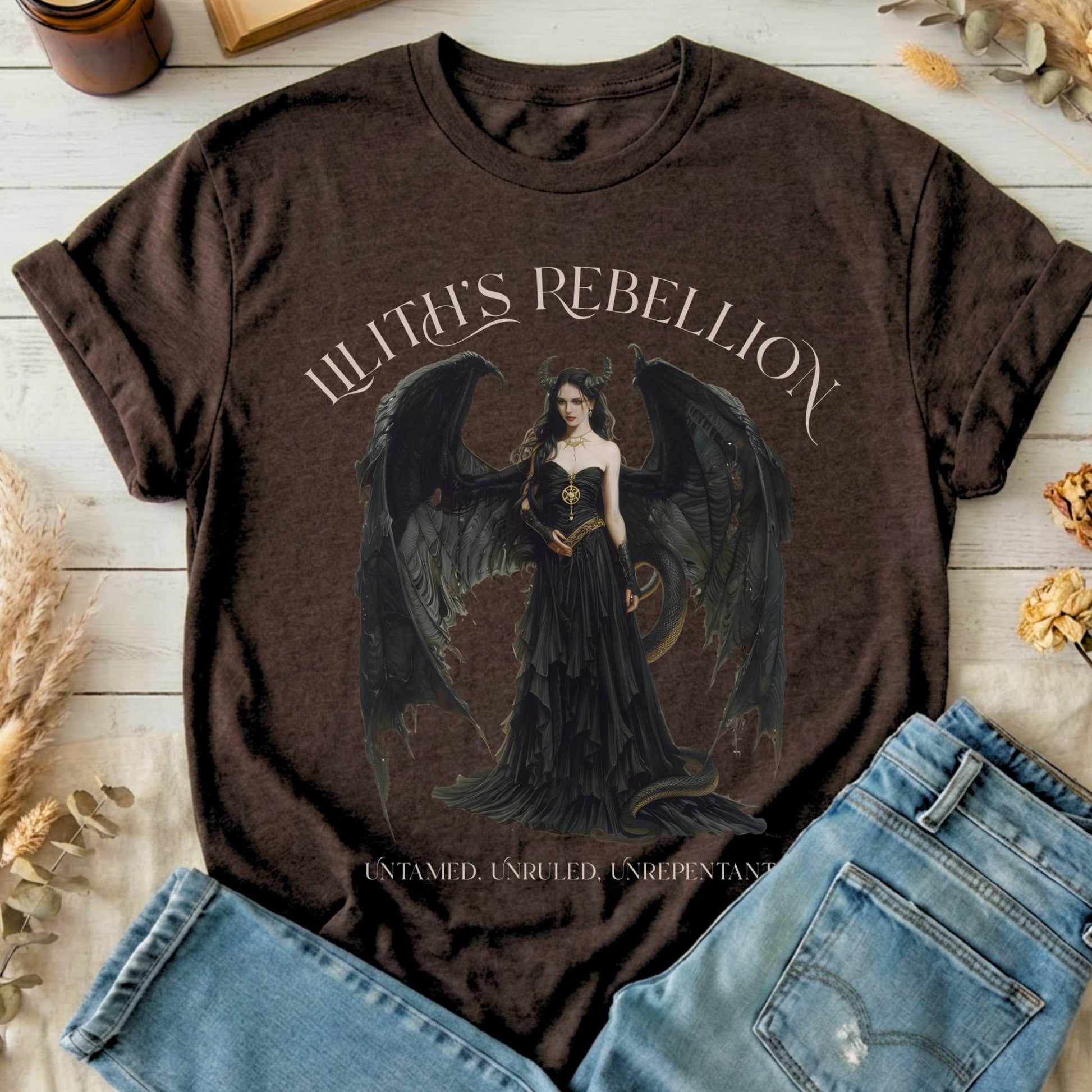 T-Shirt Dark Chocolate / S Design 213 T-Shirt The Mystic Eden
