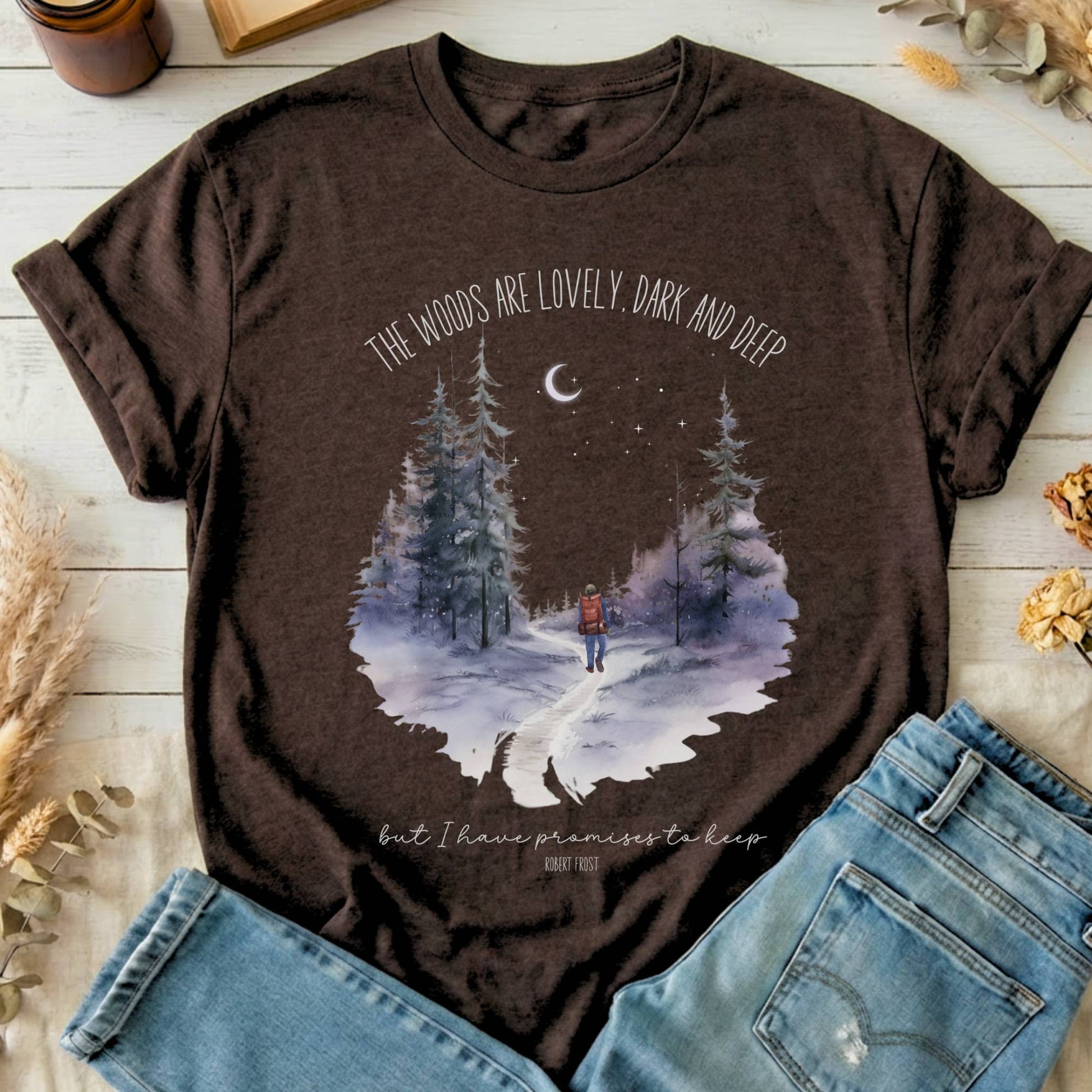 T-Shirt Dark Chocolate / S Design 223 T-Shirt The Mystic Eden