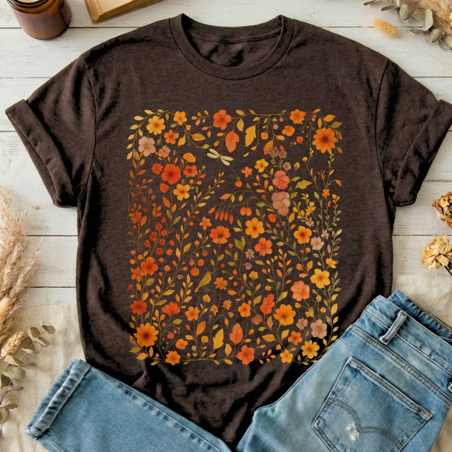 T-Shirt Dark Chocolate / S Design 225 T-Shirt The Mystic Eden