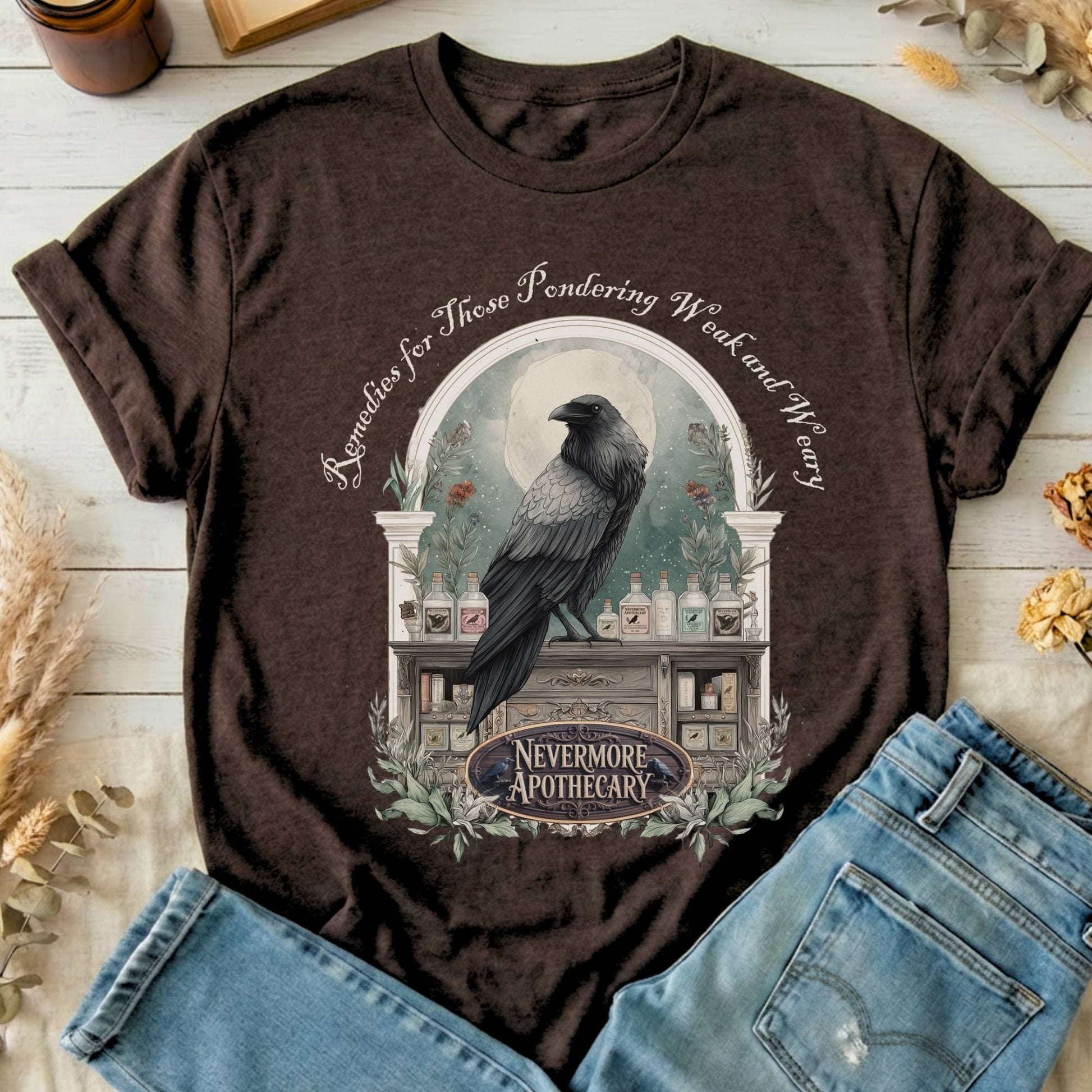 T-Shirt Dark Chocolate / S Design 238 T-Shirt The Mystic Eden