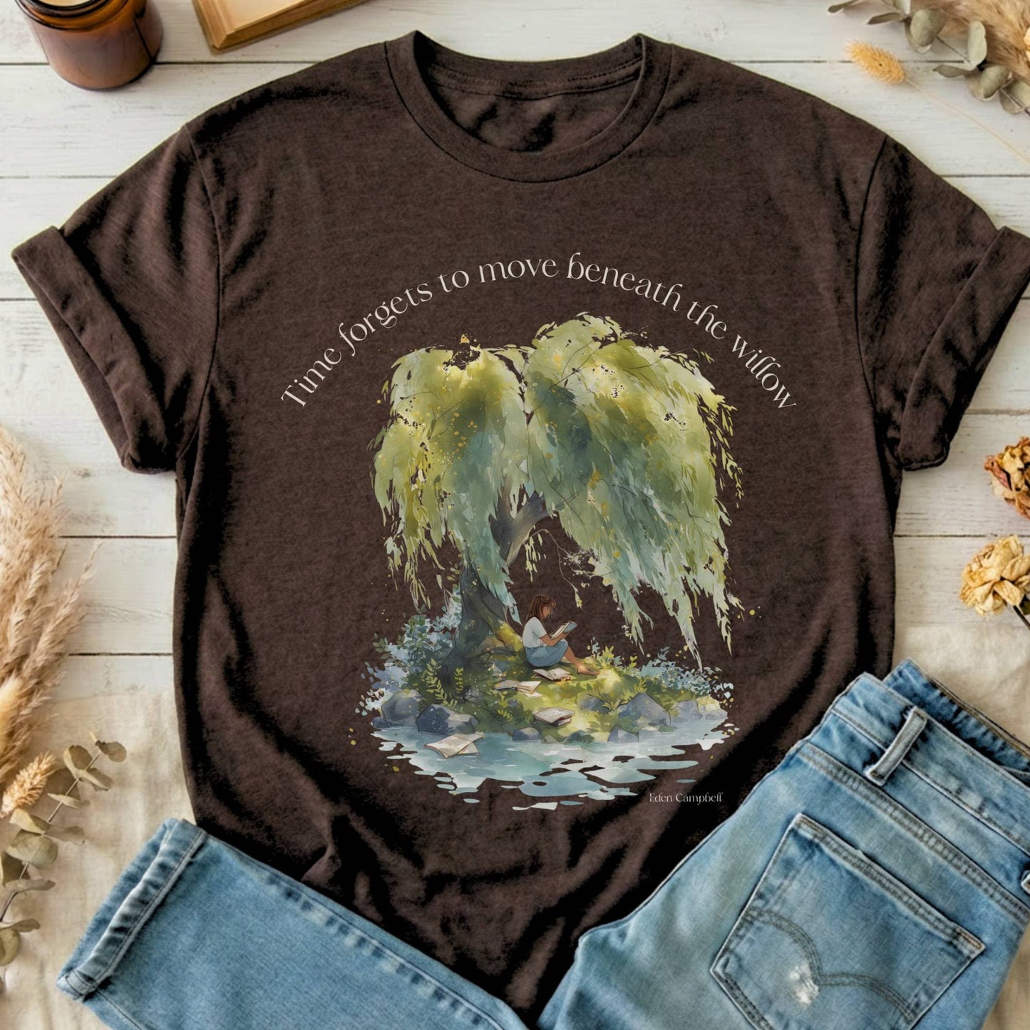 T-Shirt Dark Chocolate / S Design 244 T-Shirt The Mystic Eden