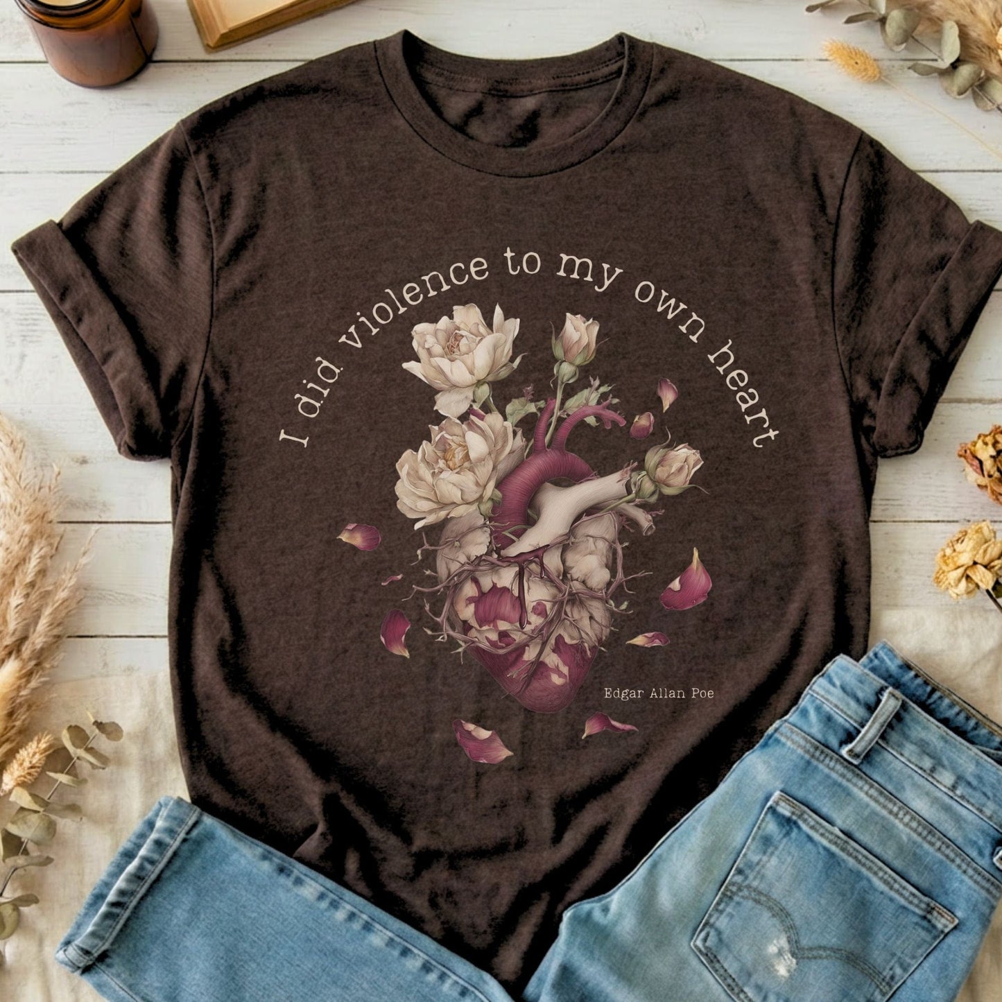 T-Shirt Dark Chocolate / S Design 252 T-Shirt The Mystic Eden