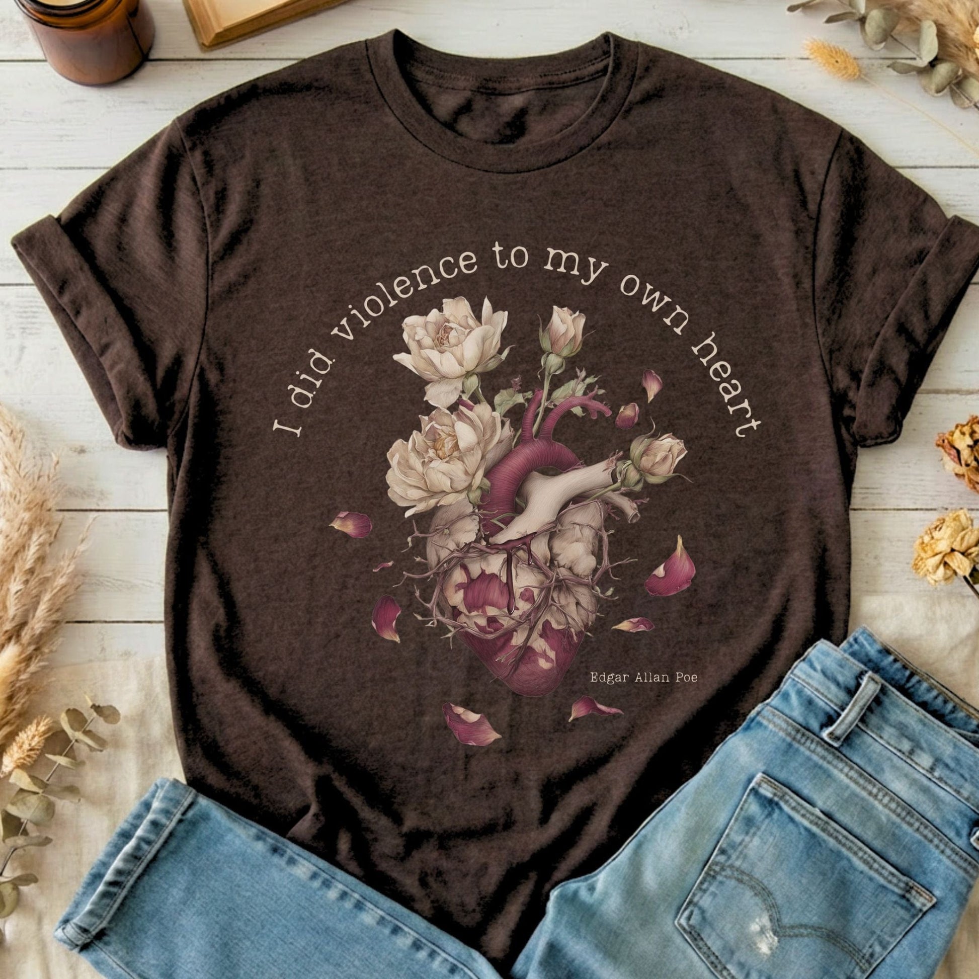 T-Shirt Dark Chocolate / S Design 252 T-Shirt The Mystic Eden