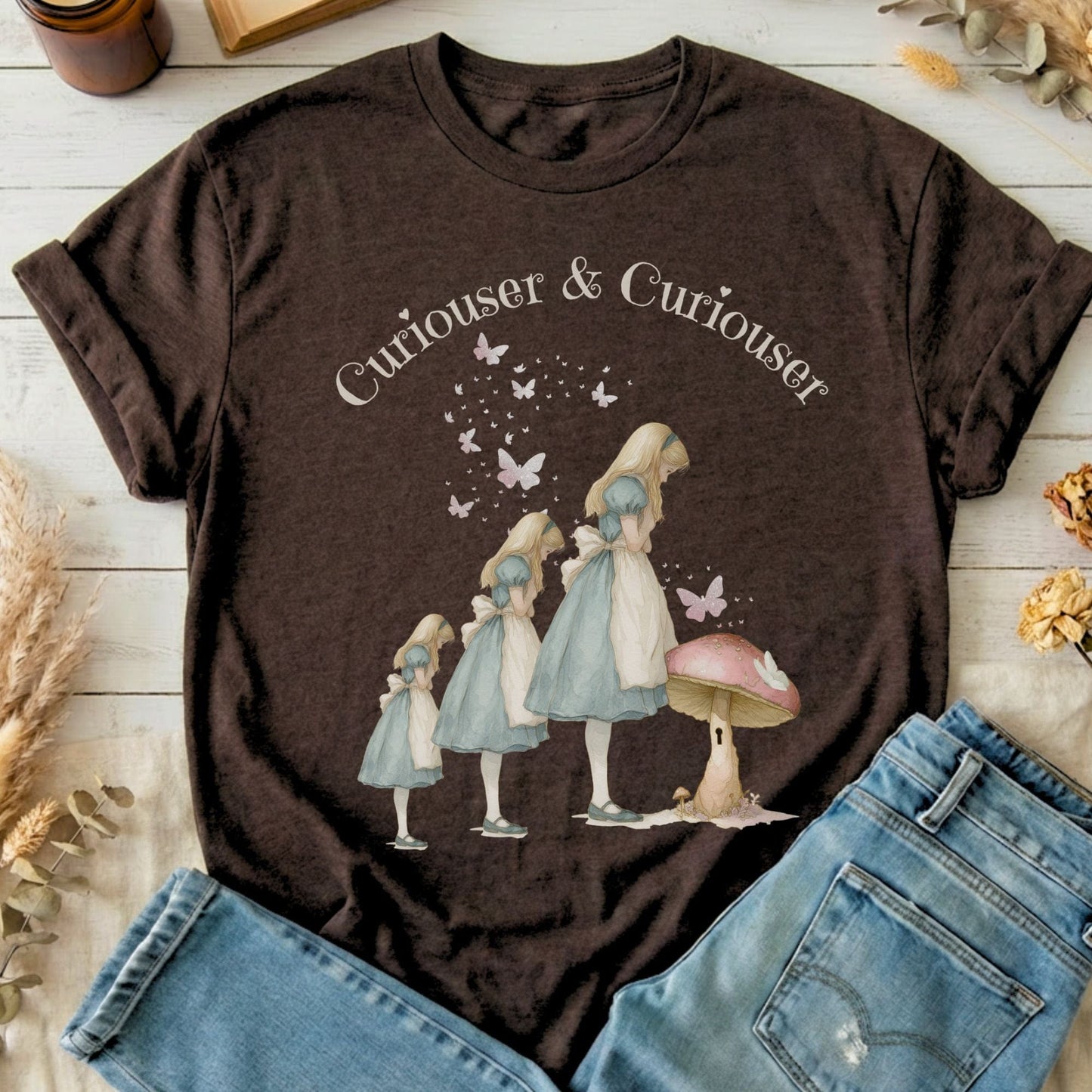 T-Shirt Dark Chocolate / S Design 257 T-Shirt The Mystic Eden
