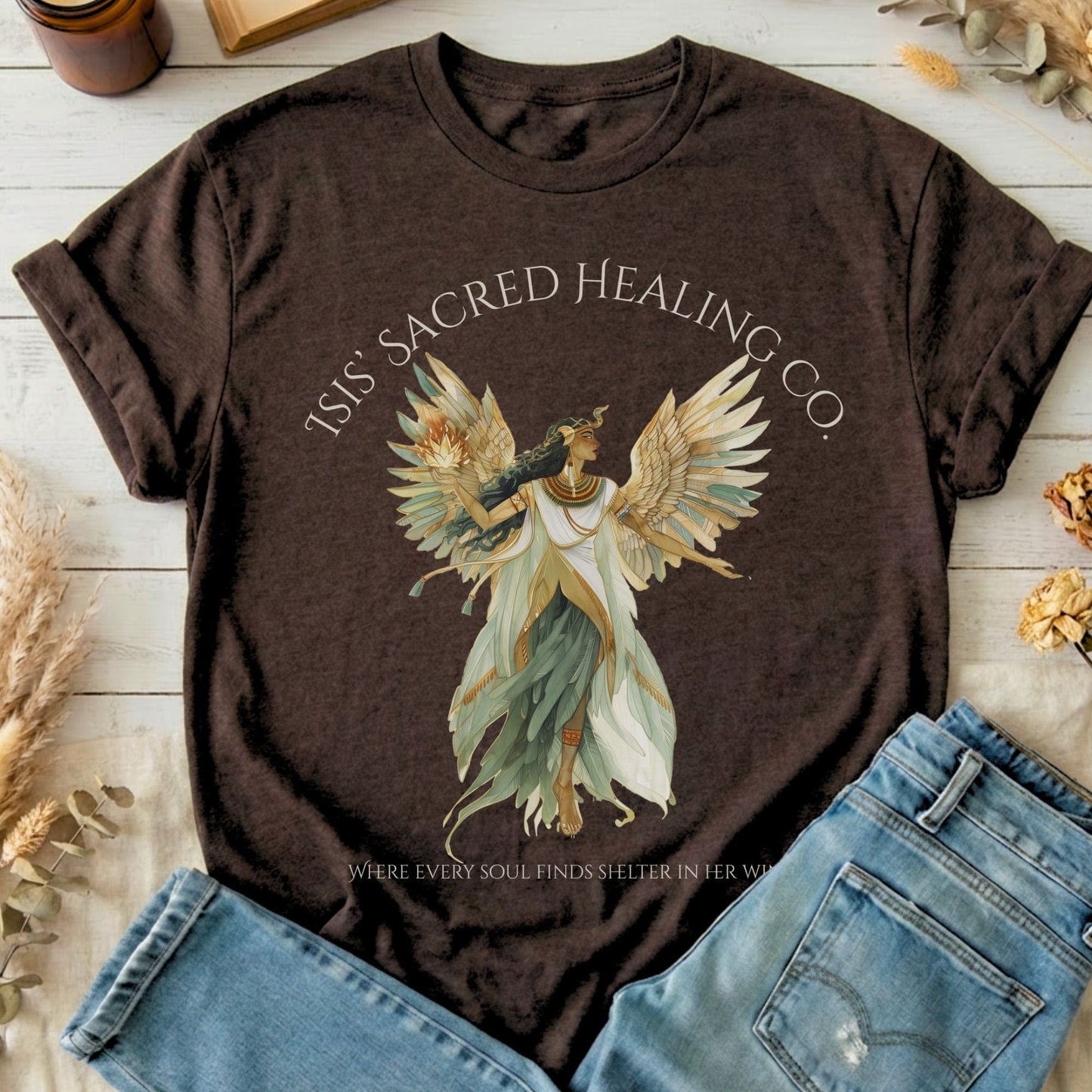 T-Shirt Dark Chocolate / S Design 263 T-Shirt The Mystic Eden