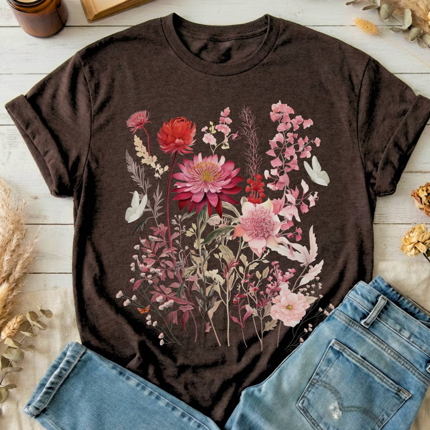 T-Shirt Dark Chocolate / S Design 3 T-Shirt The Mystic Eden