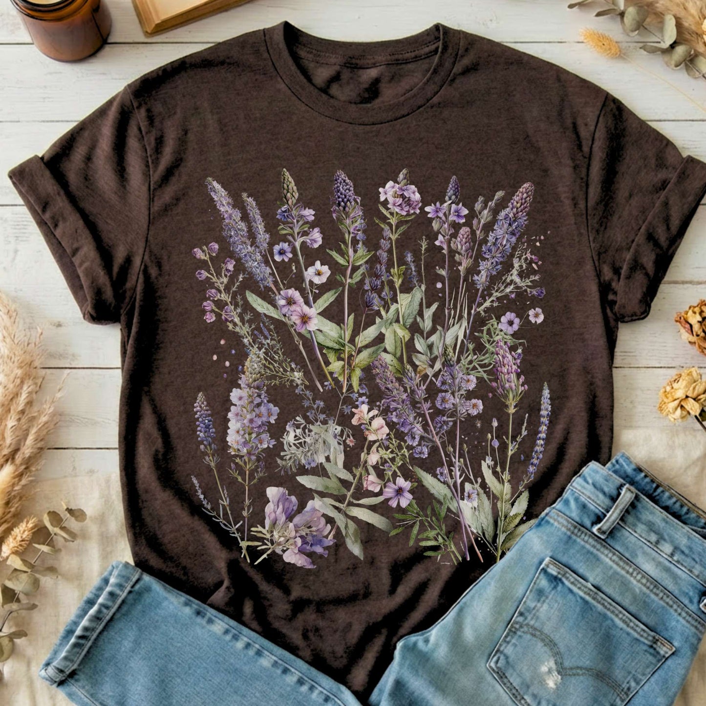 T-Shirt Dark Chocolate / S Design 37 T-Shirt The Mystic Eden