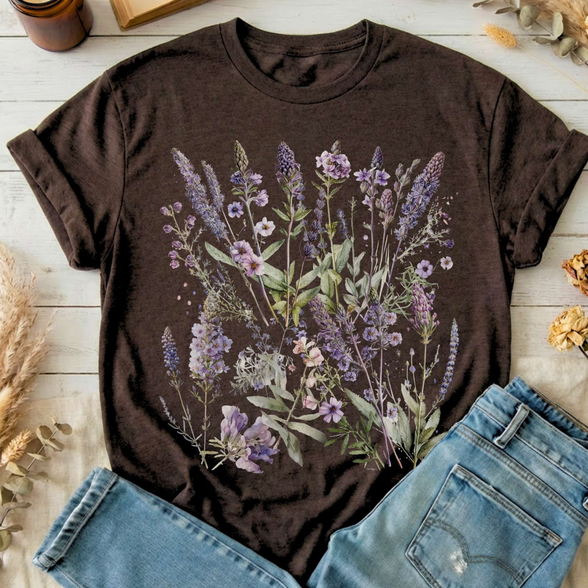 T-Shirt Dark Chocolate / S Design 37 T-Shirt The Mystic Eden